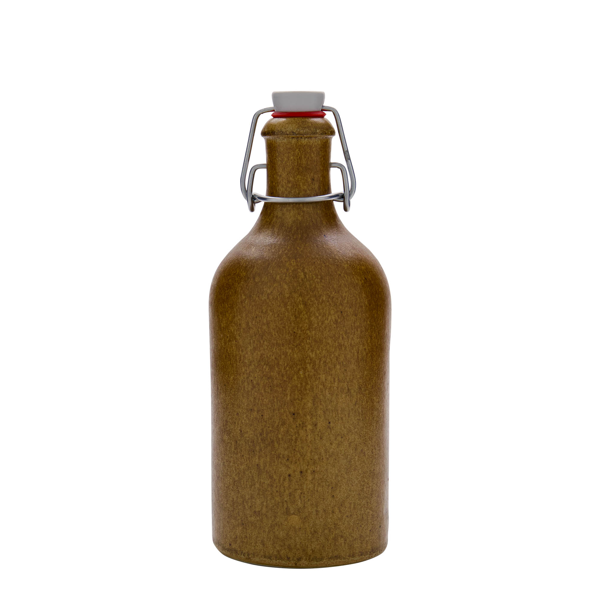 500 ml hliněný džbán, kamenina, hnědý křišťál, hrdlo: uzávěr s pákou
