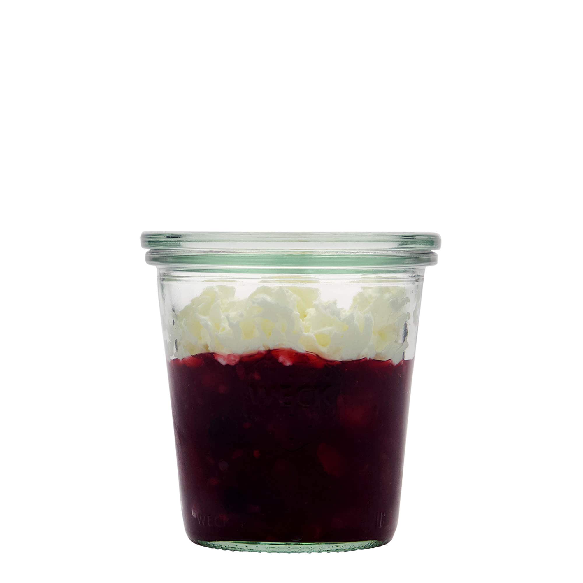 290 ml WECK zavařovací sklenice, otvor: kulatý okraj