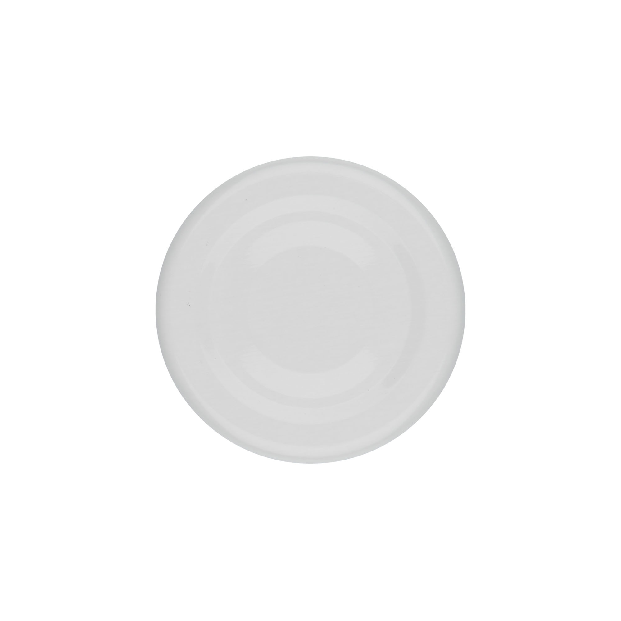 Twist-Off víčko, bílý plech, bílé, pro hrdlo: TO 43 Twist-Off víčko, bílý plech, bílé, pro hrdlo: TO 43