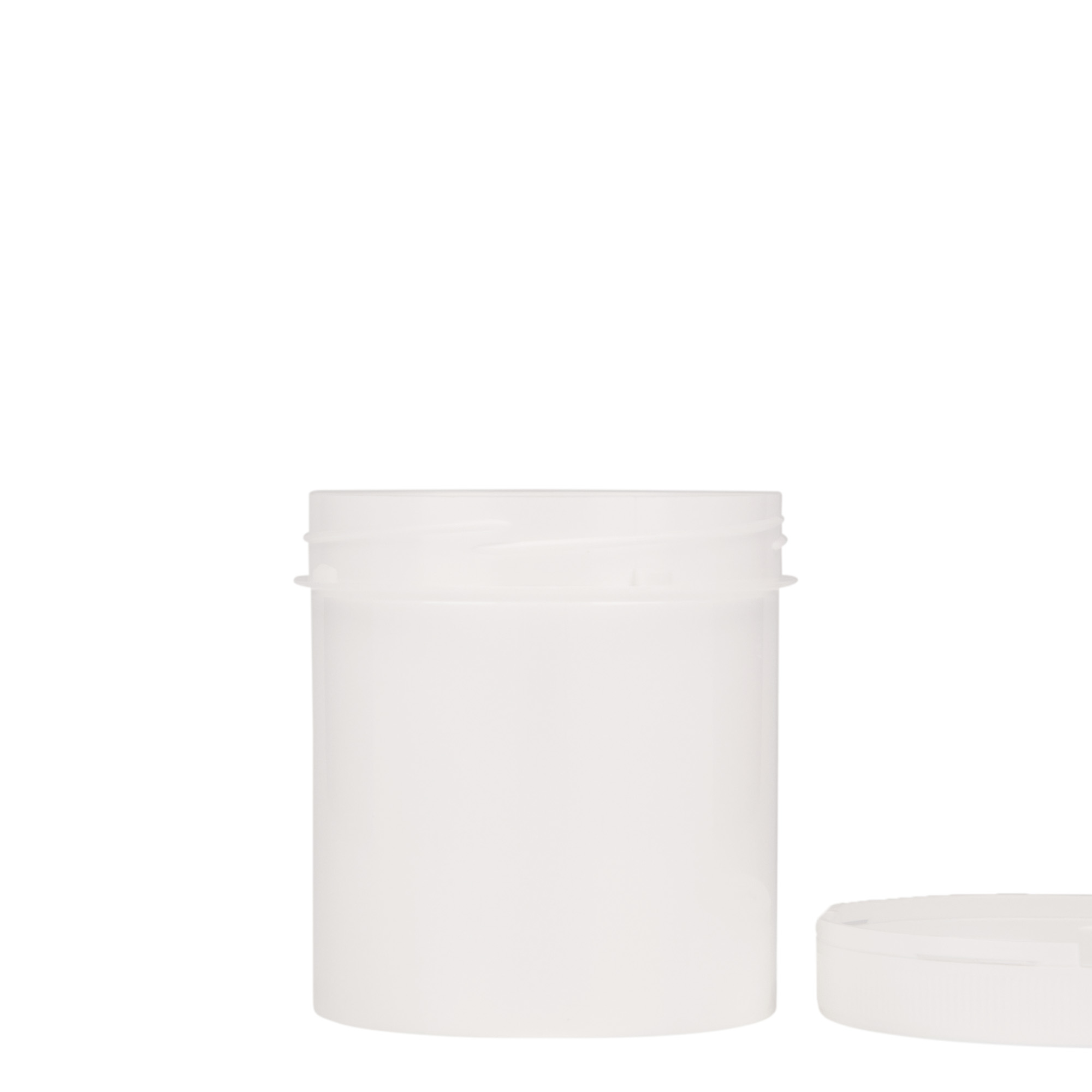 250 ml plastová dóza 'Securilock', PP, bílá, hrdlo: závitové uzávěr 250 ml plastová dóza 'Securilock', PP, bílá, hrdlo: závitové uzávěr