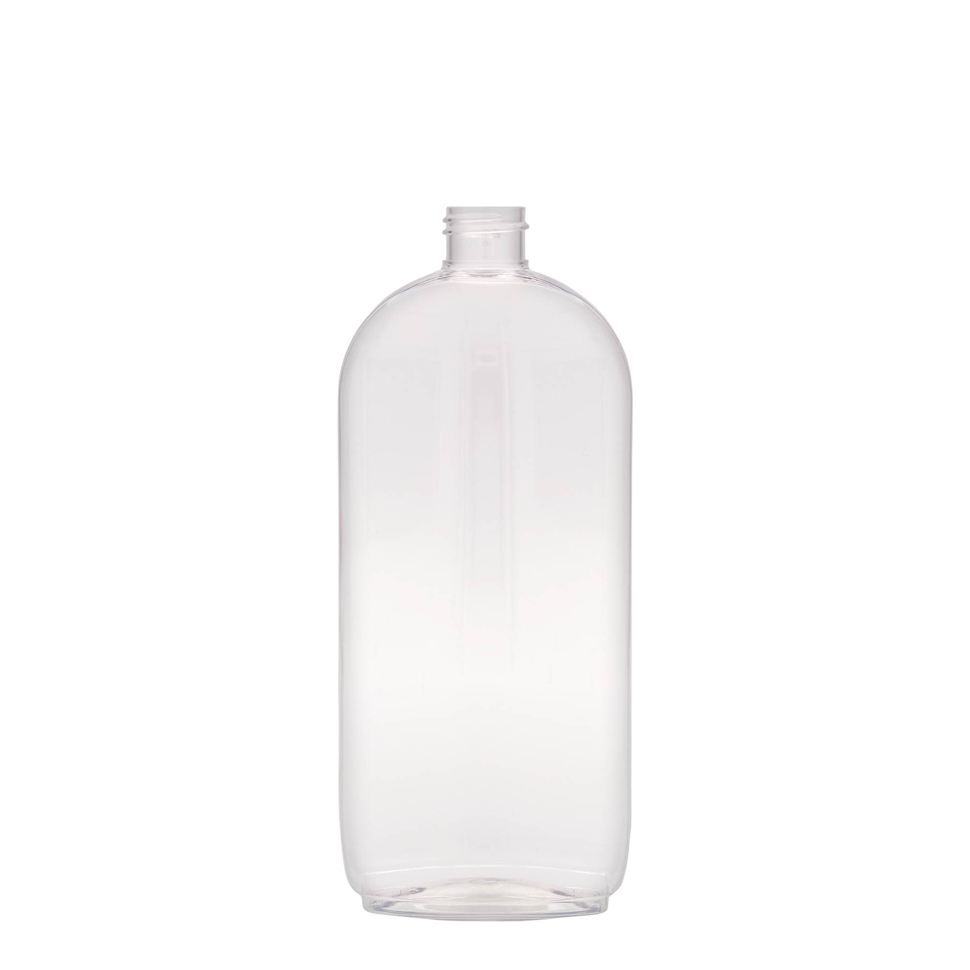 500 ml PET láhev „Iris“, oválná, plast, hrdlo: 24/410