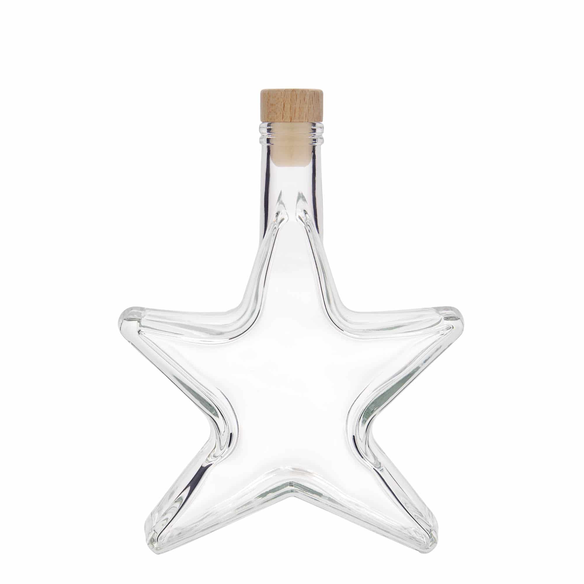 Skleněná lahev 350 ml 'Hvězda', uzávěr: korek