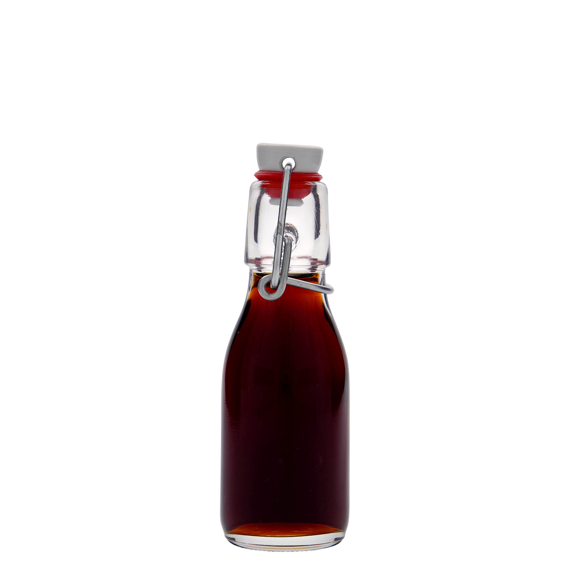 100 ml skleněná láhev „Paul“, hrdlo: západkový uzávěr