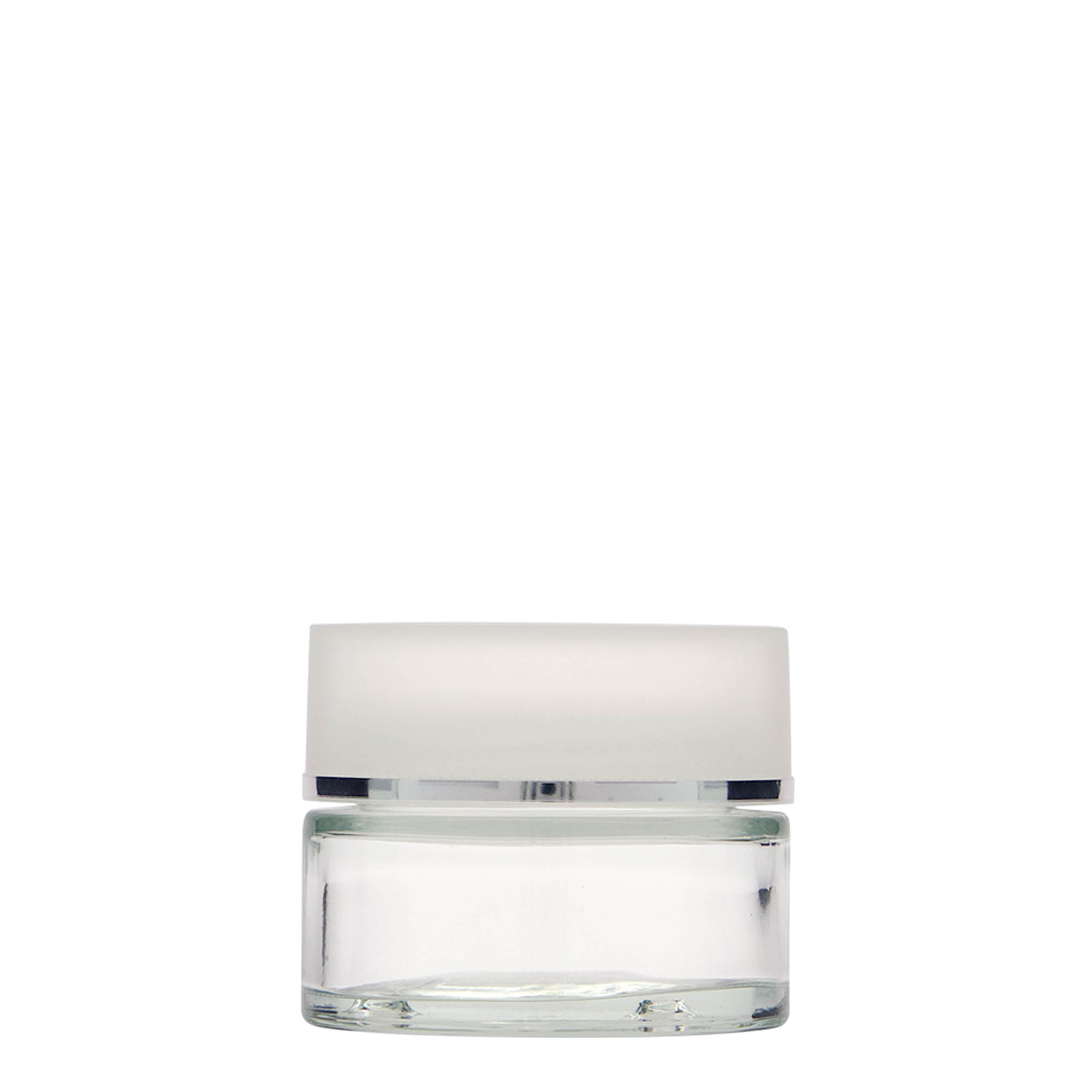 50 ml kelímek 'Clear Edition', sklo, hrdlo: šroubovací uzávěr 50 ml kelímek 'Clear Edition', sklo, hrdlo: šroubovací uzávěr