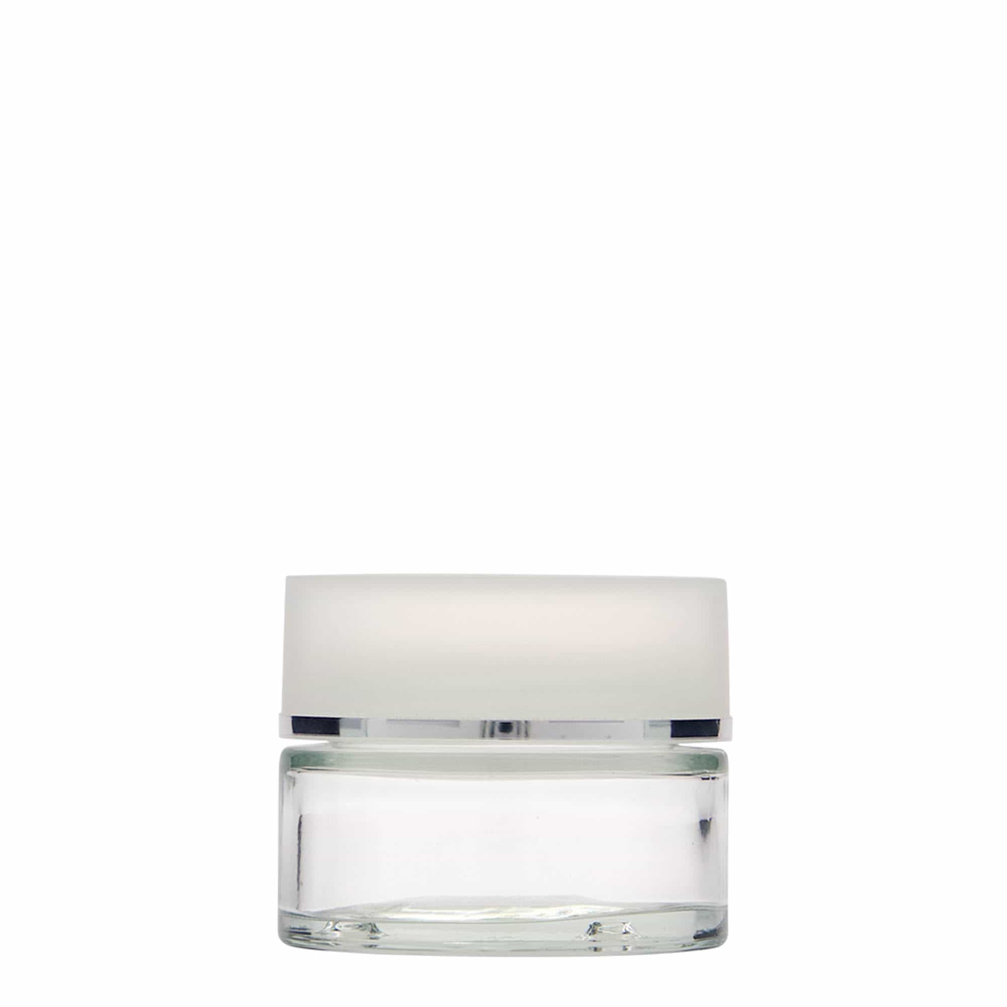 50 ml kelímek 'Clear Edition', sklo, hrdlo: šroubovací uzávěr