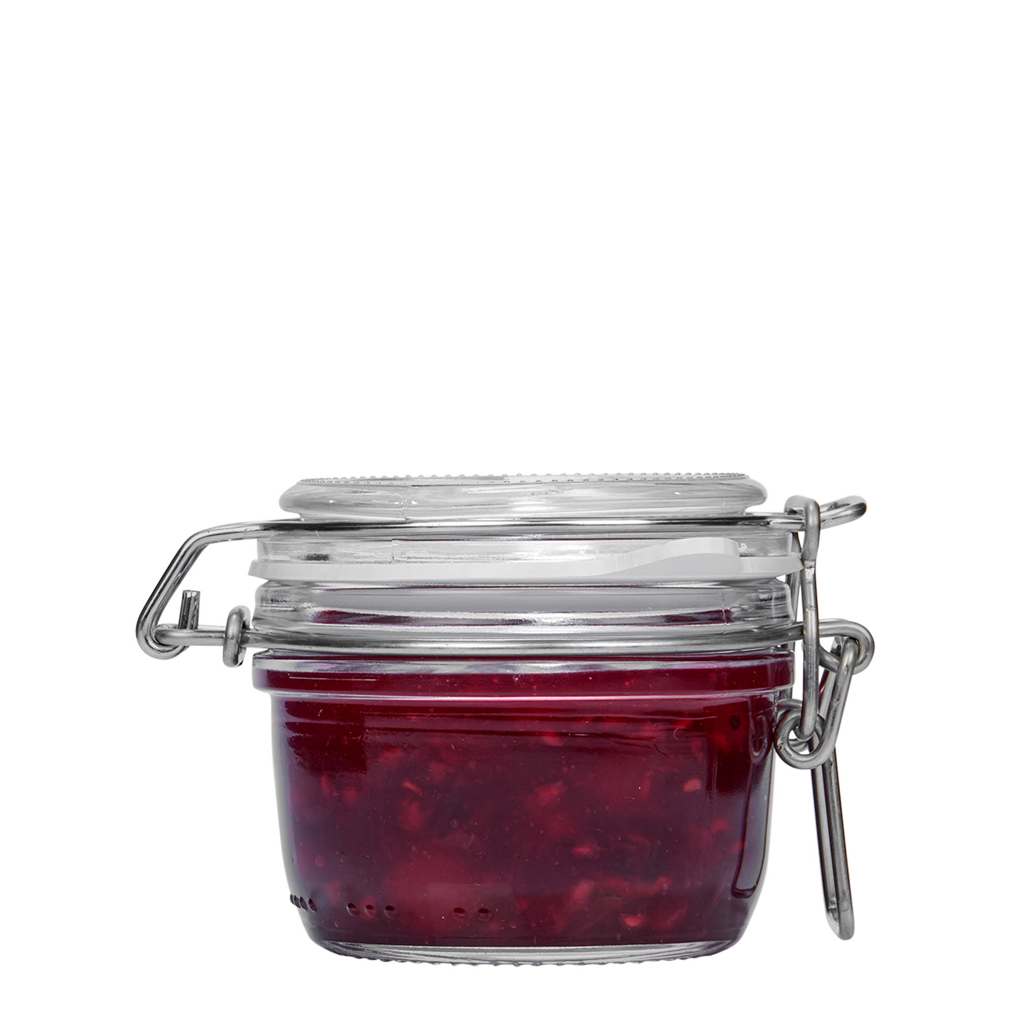 125 ml sklenice s drátěným uzávěrem 'Fido', hrdlo: drátěný uzávěr