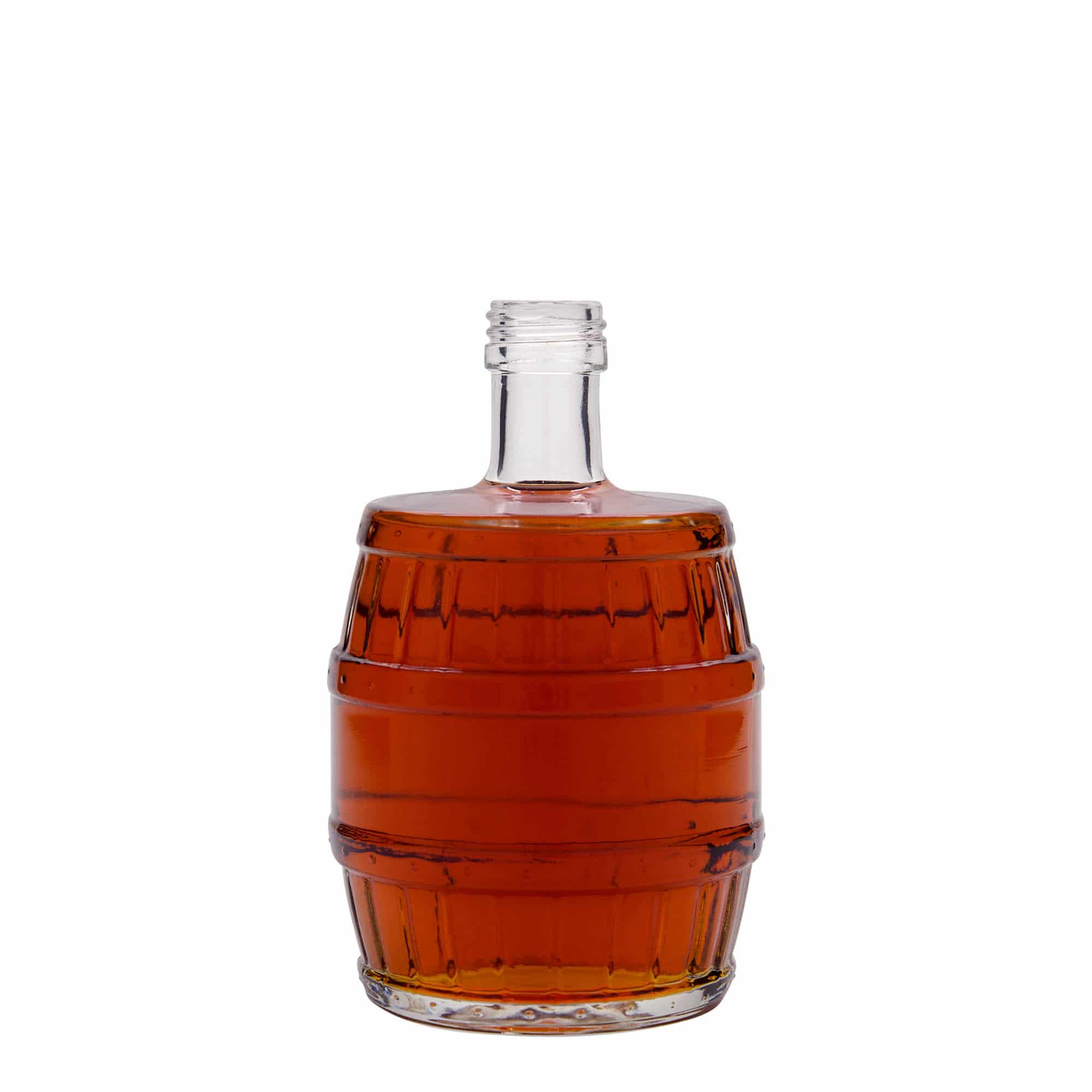 Skleněná lahev 500 ml 'Sud', uzávěr: PP 28