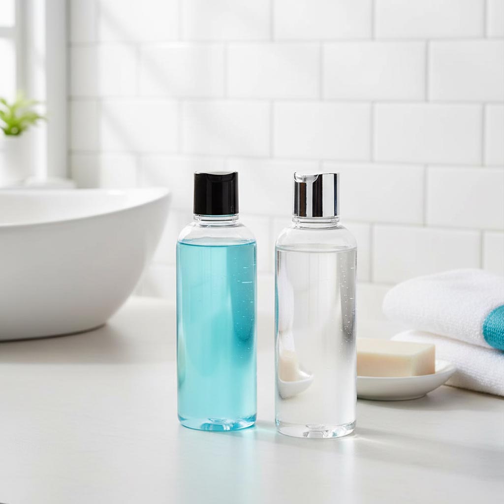 Šroubovací uzávěr Disc Top, plast PP, černý, pro hrdlo: 24/410