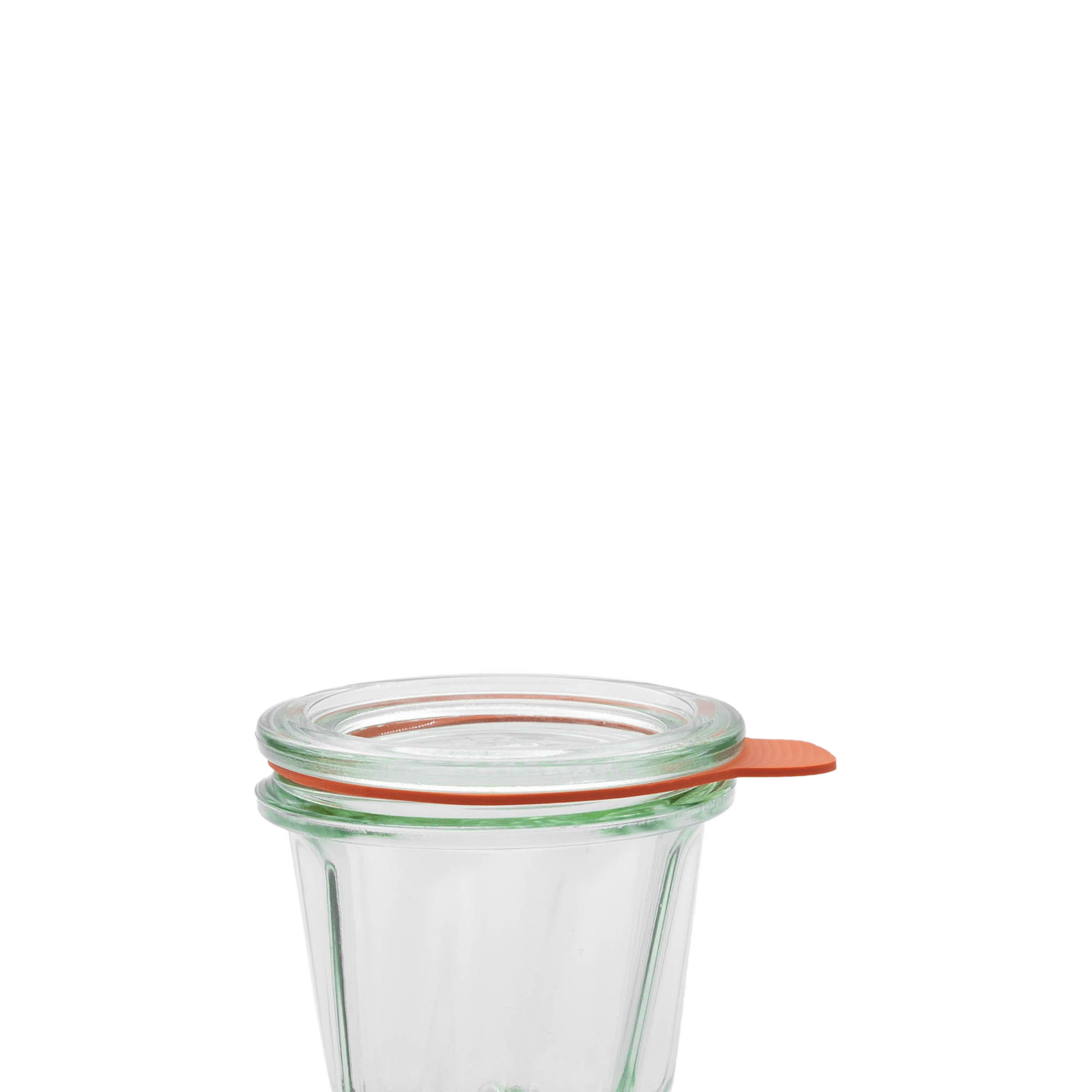 WECK-zavařovací kroužek RR60 #, červený, hrdlo: kulatý okraj