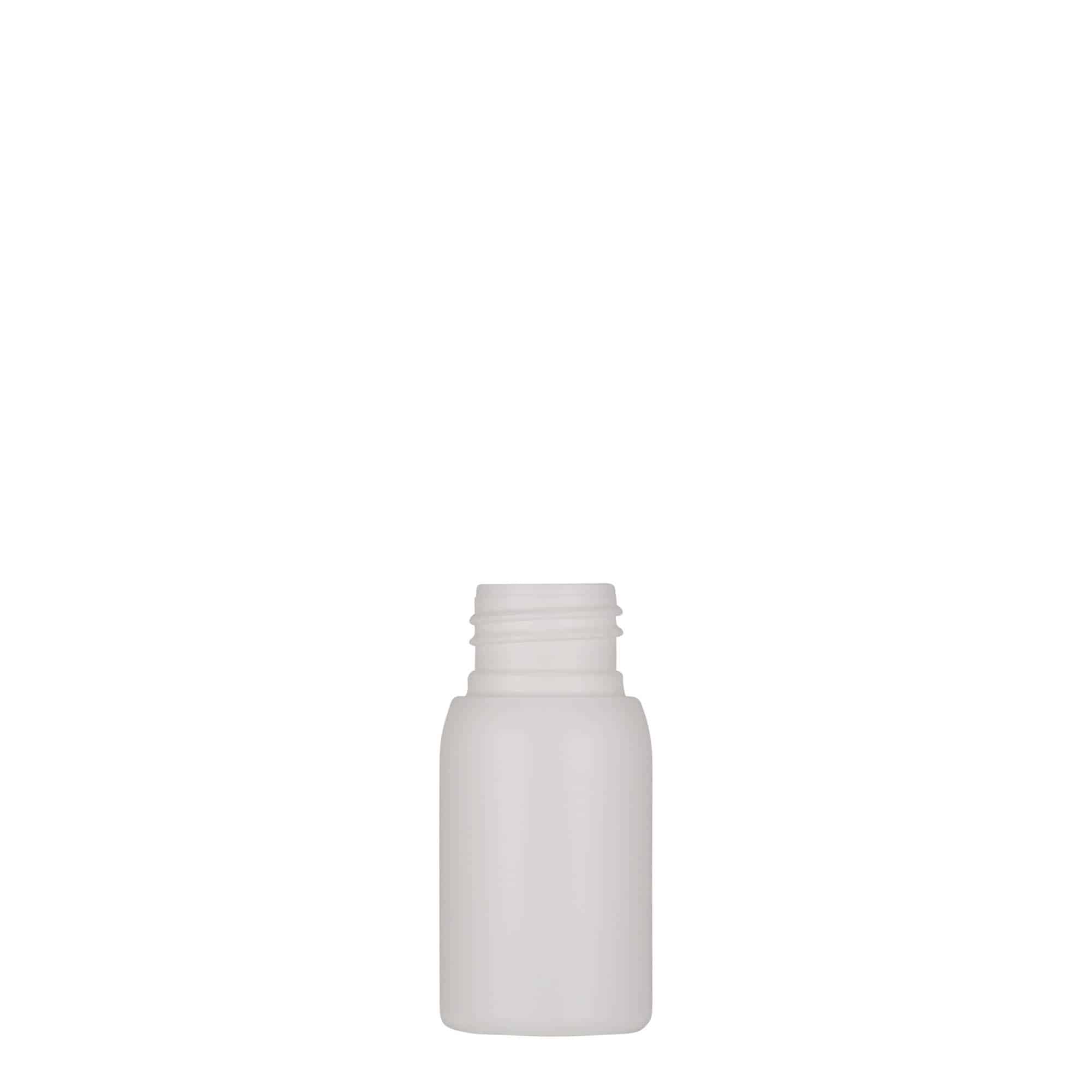 Plastová lahev 30 ml 'Tuffy', HDPE, bílá, ústí: 24/410