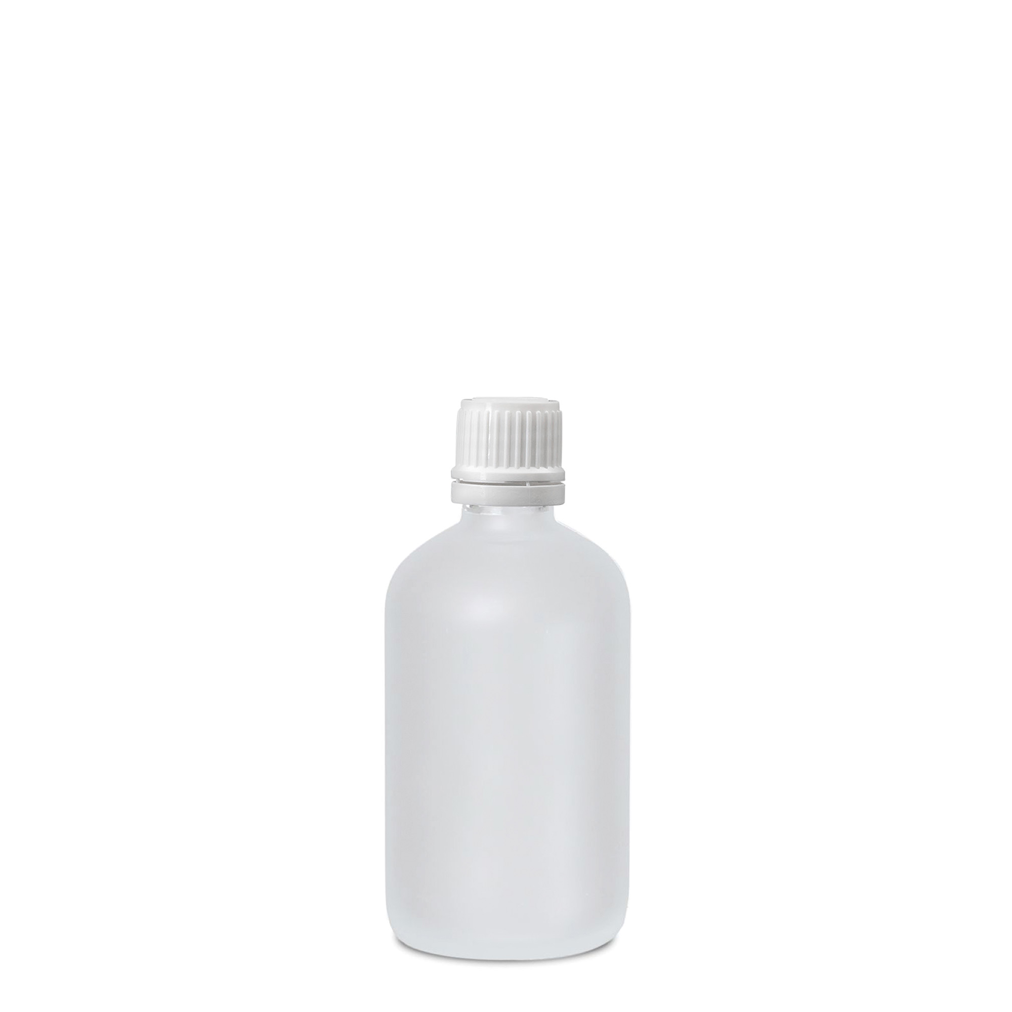100 ml lékovka, sklo, hnědé matné, hrdlo: DIN 18