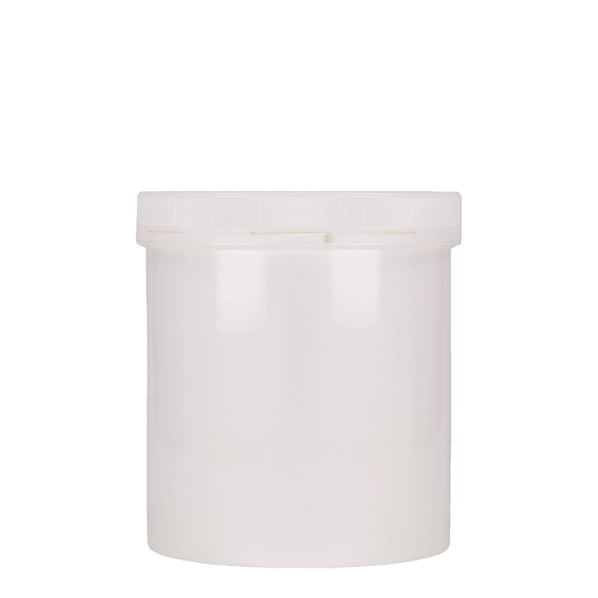 1.000 ml plastová dóza 'Securilock', PP, bílá, hrdlo: šroubovací uzávěr 1.000 ml plastová dóza 'Securilock', PP, bílá, hrdlo: šroubovací uzávěr