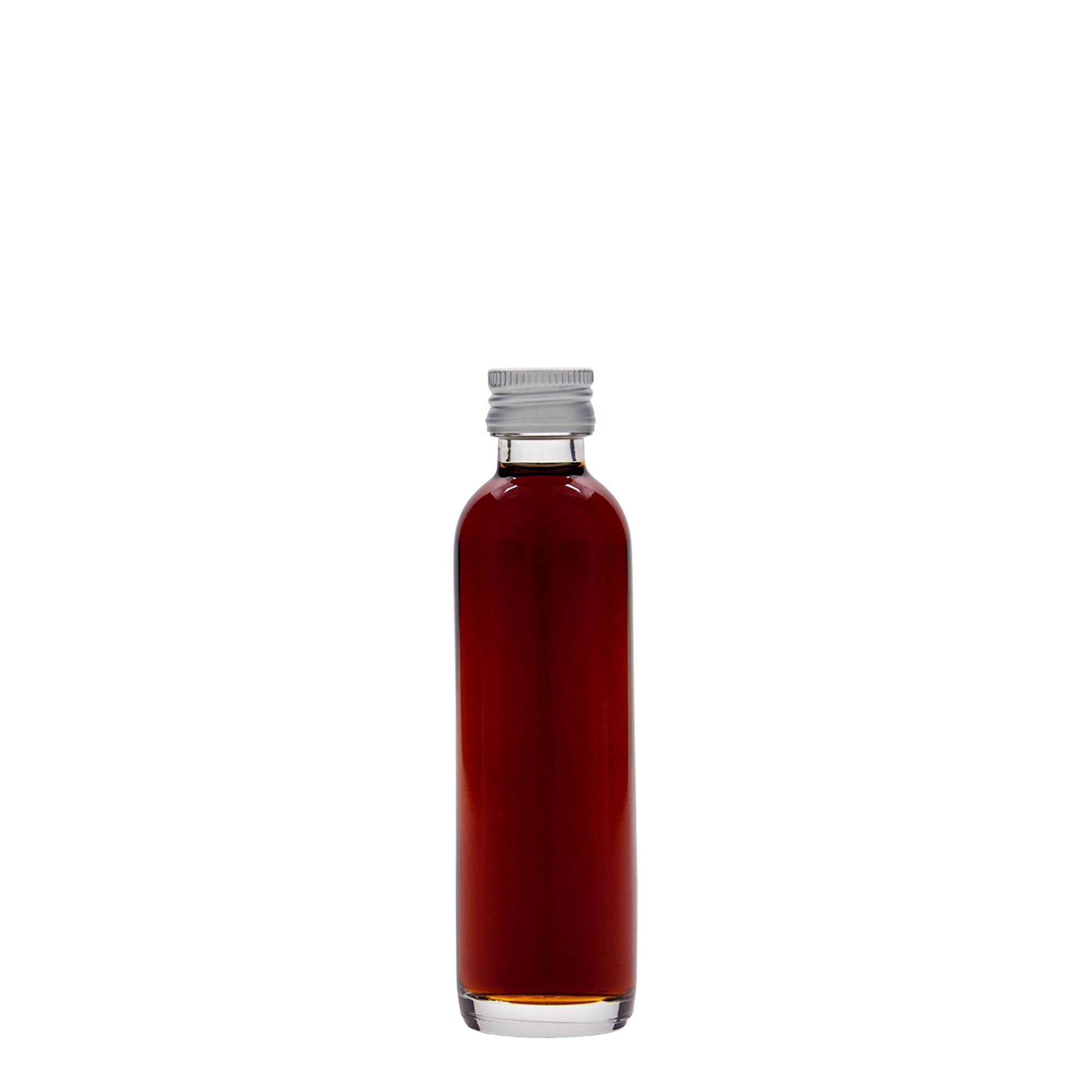 40 ml láhev s ryskou, sklo, hrdlo: PP 18