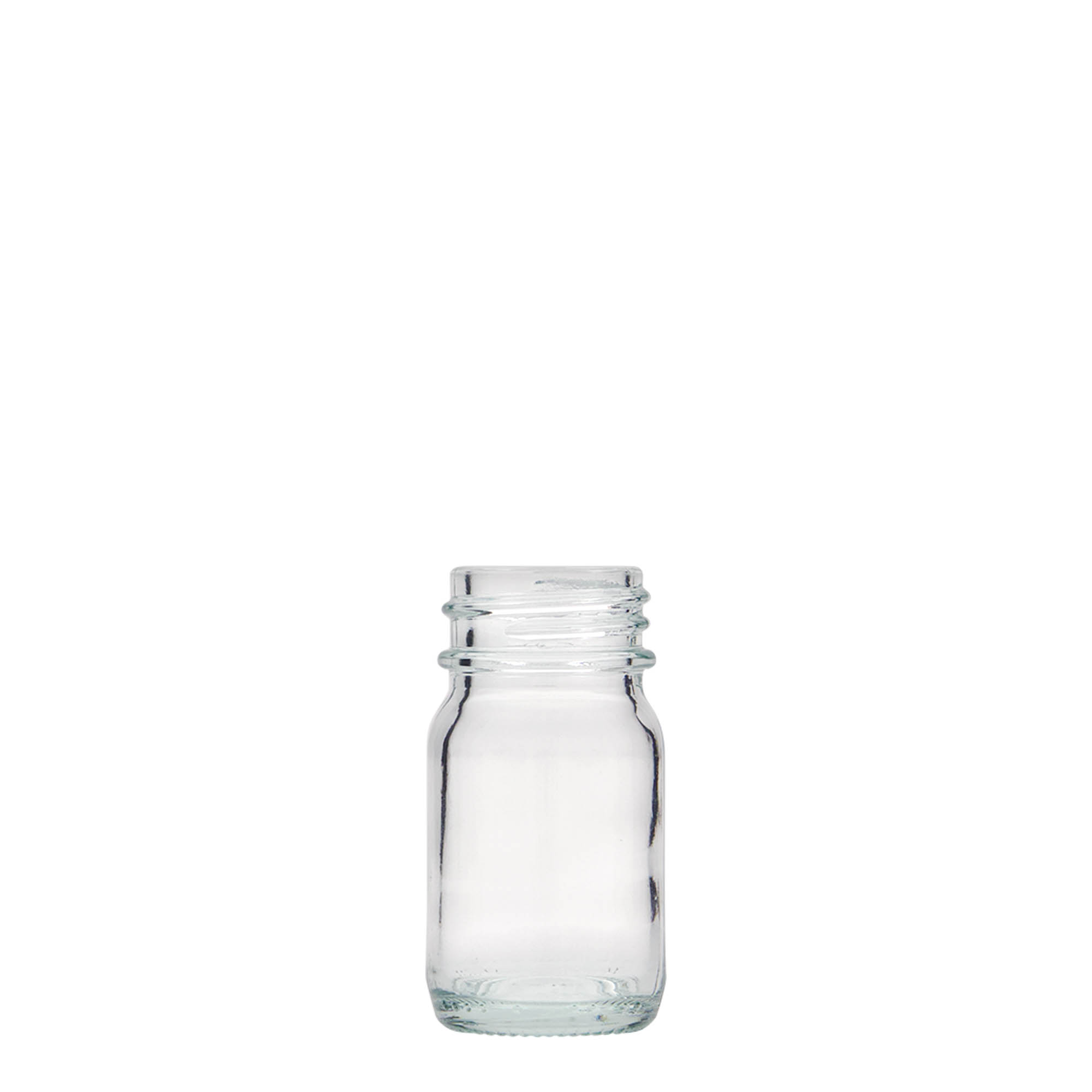 30 ml širokohrdlá láhev, hrdlo: DIN 32