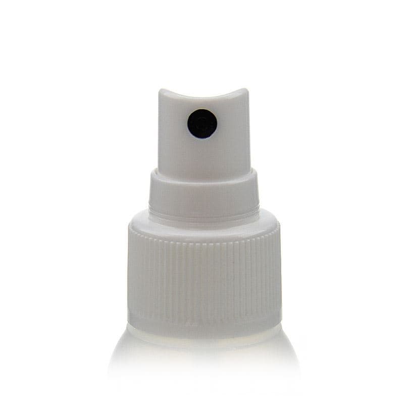 Šroubovací uzávěr s rozprašovačem, plast PP, bílý, pro ústí: GPI 20/410