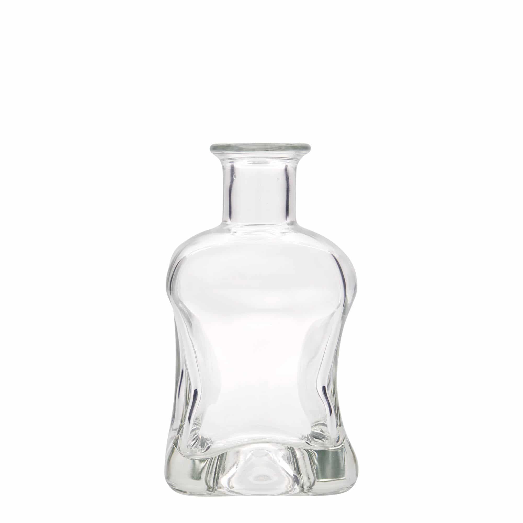 Skleněná lahev 350 ml 'Dublin', čtvercová, uzávěr: korek Skleněná lahev 350 ml 'Dublin', čtvercová, uzávěr: korek