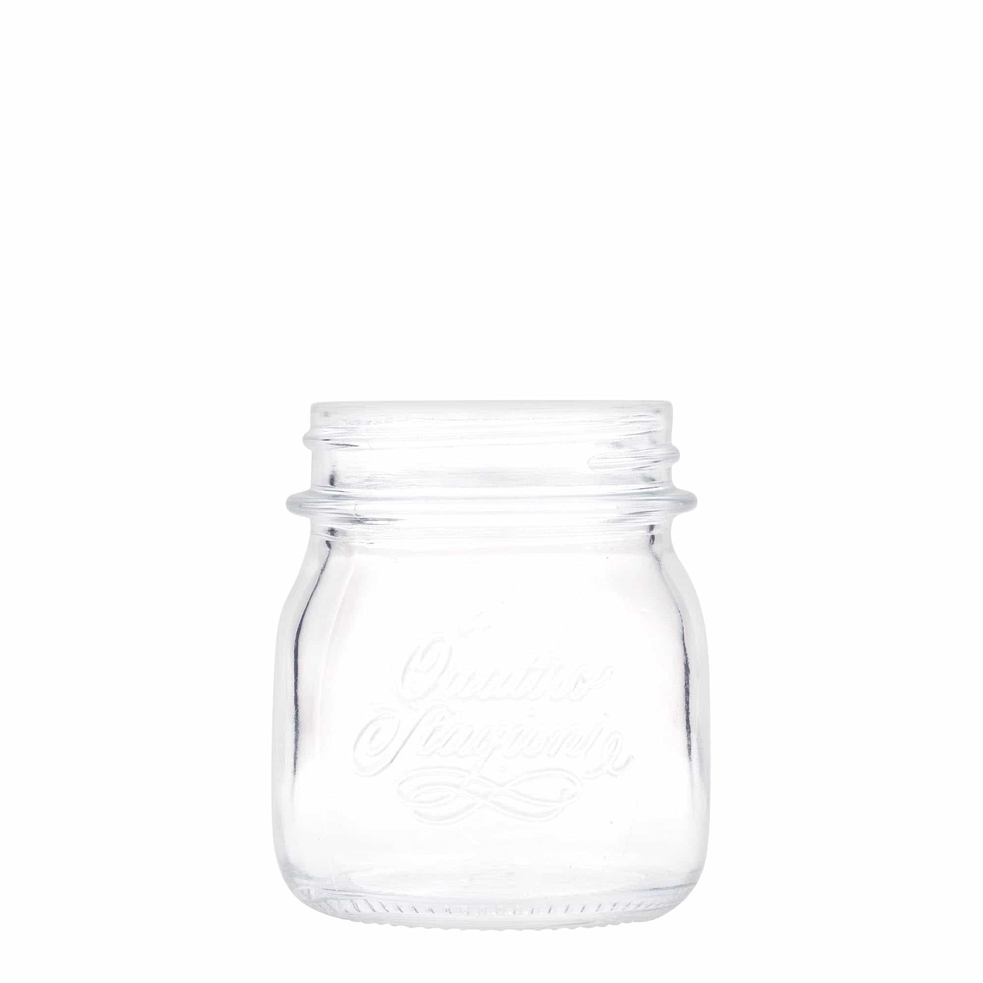250 ml sklenice 'Quattro Stagioni', hrdlo: závitové uzávěr 250 ml sklenice 'Quattro Stagioni', hrdlo: závitové uzávěr