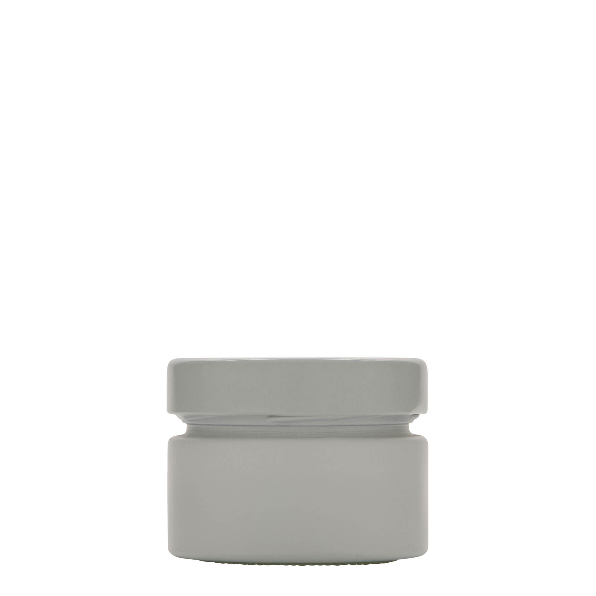 130 ml kulaté sklo 'Aurora', bílé, hrdlo: Deep-Twist-Off (DTO 66)
