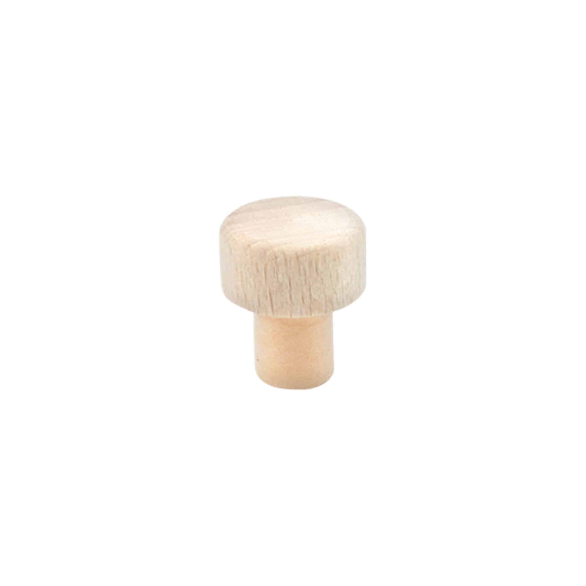 Korek s úchytem 11 mm, dřevo/plast, pro uzávěr: korek Korek s úchytem 11 mm, dřevo/plast, pro uzávěr: korek