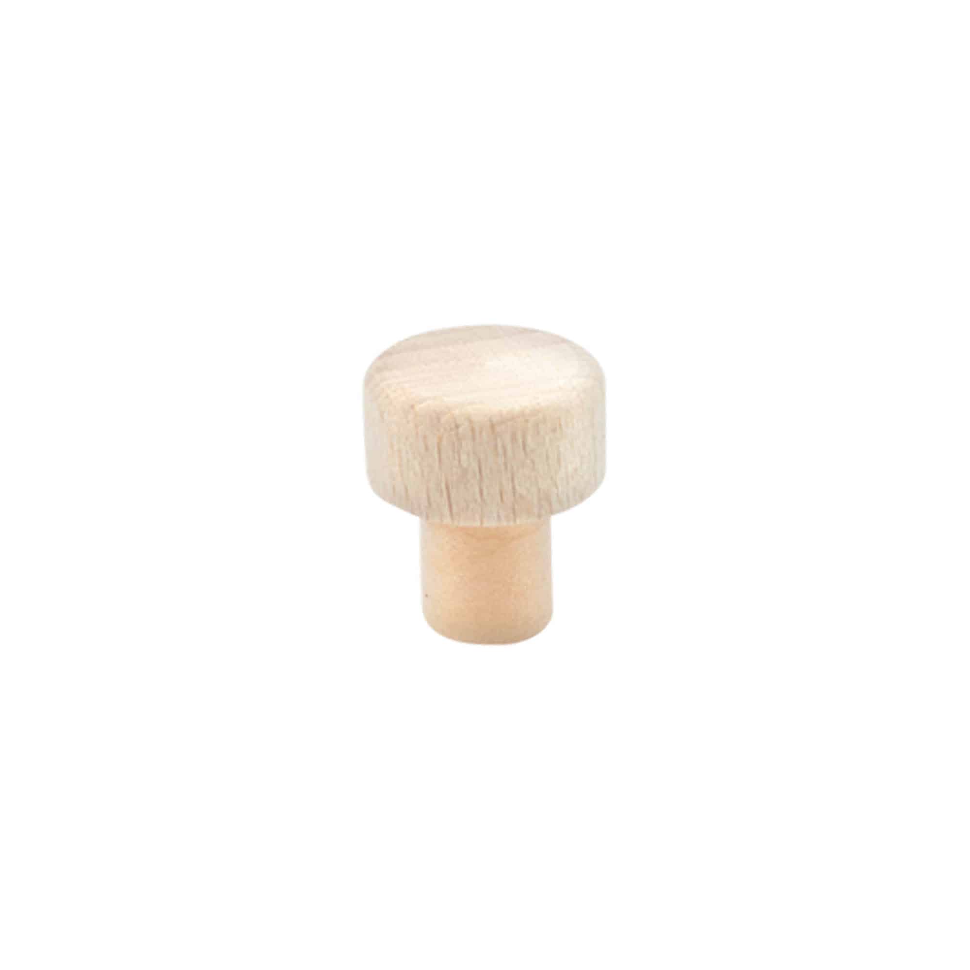 Rukojeť korku 11 mm, dřevo/plast, pro hrdlo: korek