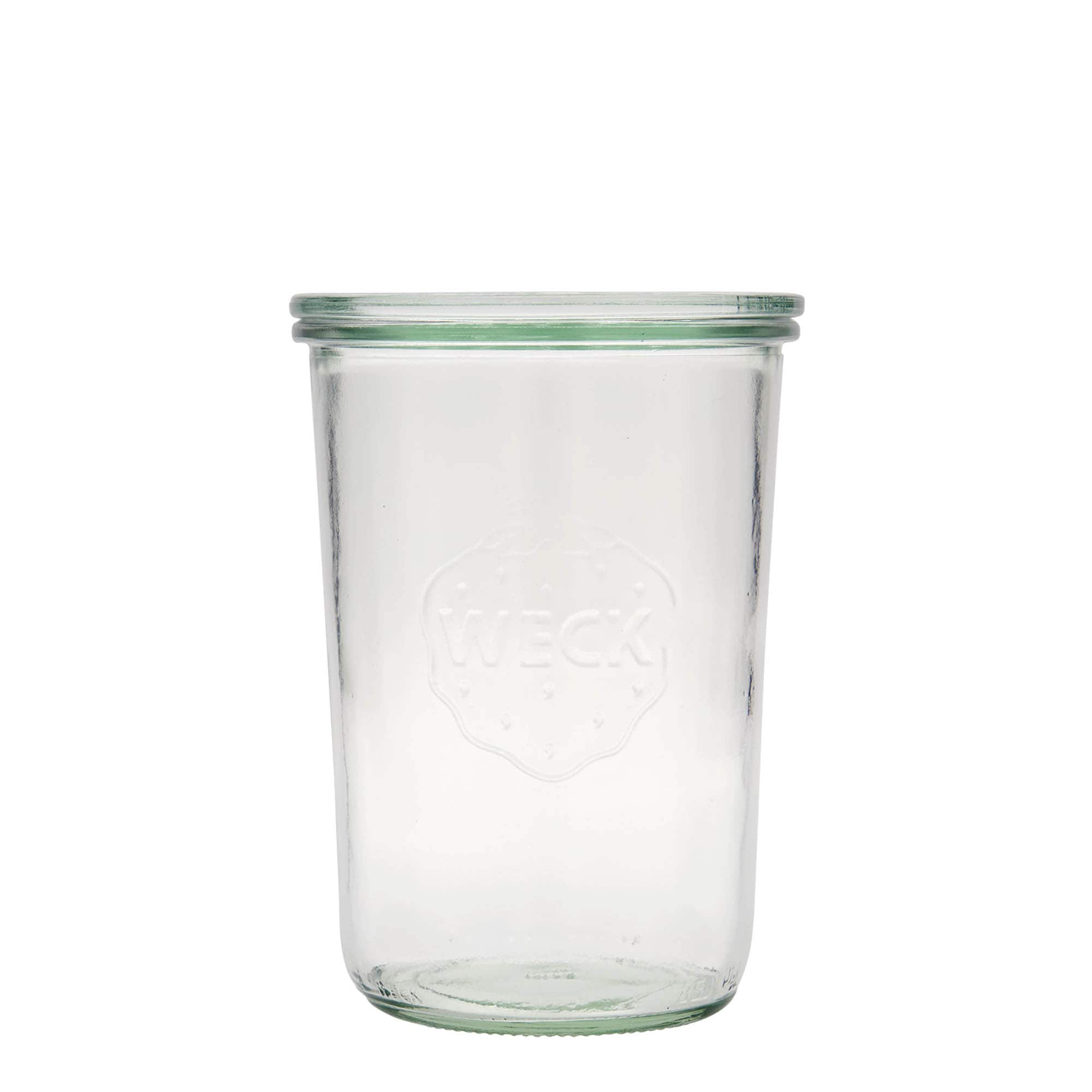 Konzervárenské sklenice WECK 850 ml, uzávěr: kulatý okraj Konzervárenské sklenice WECK 850 ml, uzávěr: kulatý okraj