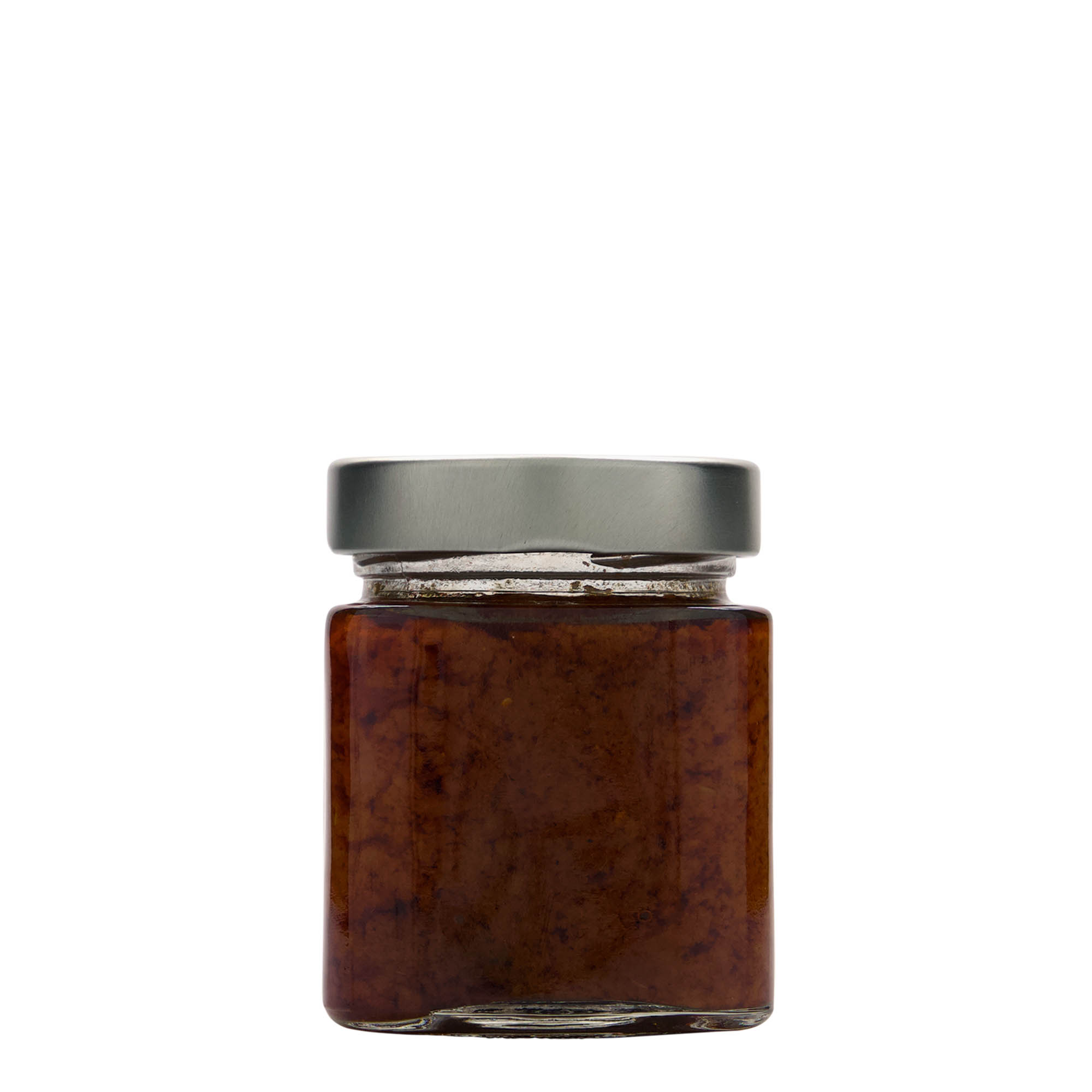 212 ml čtvercová sklenice 'Ikarus', hrdlo: Deep-Twist-Off (DTO 63)