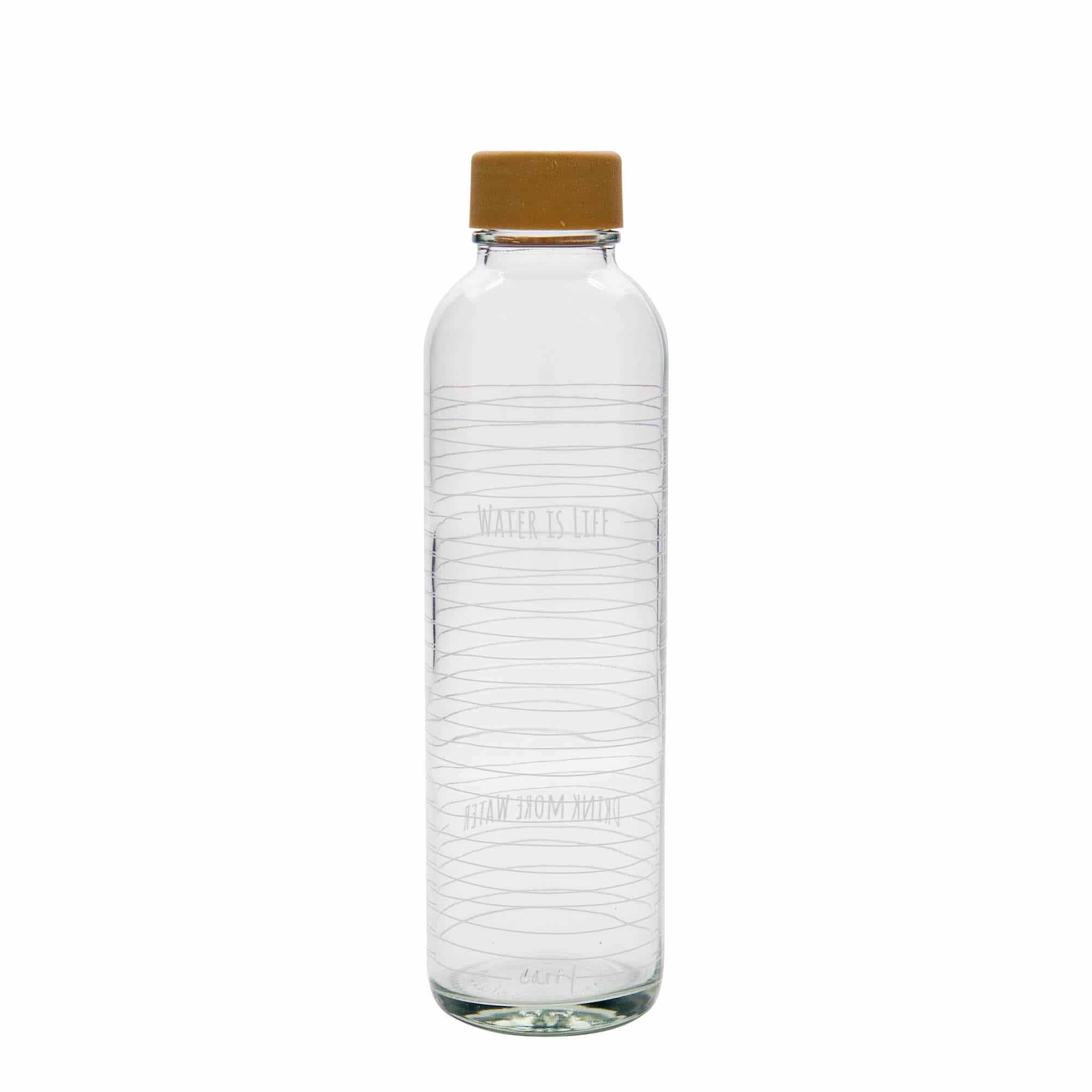 Lahev na pití 700 ml CARRY Bottle, motiv: Water is Life, uzávěr: šroubovací uzávěr