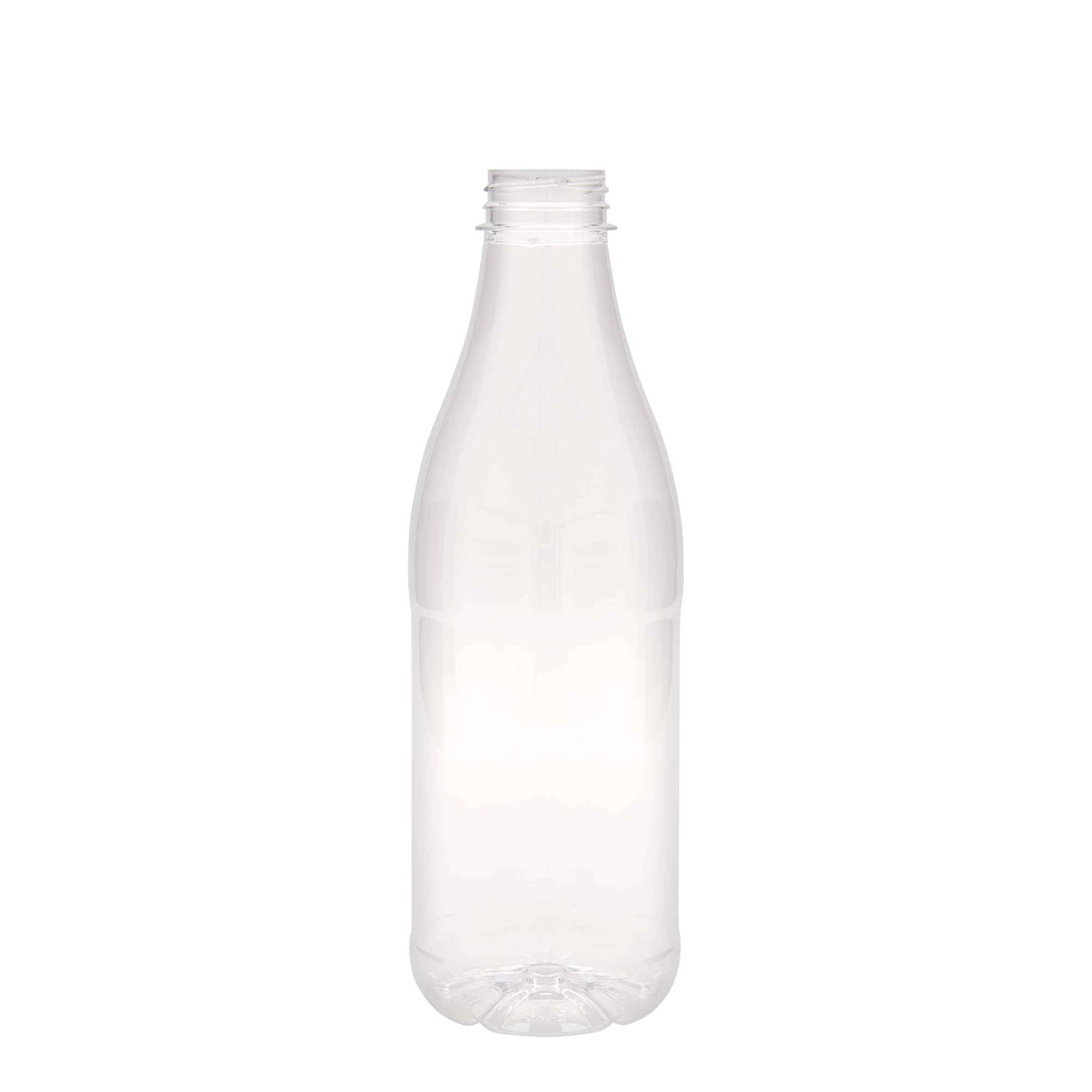 1.000 ml PET lahev „Milk and Juice“, plast, hrdlo: 38 mm
