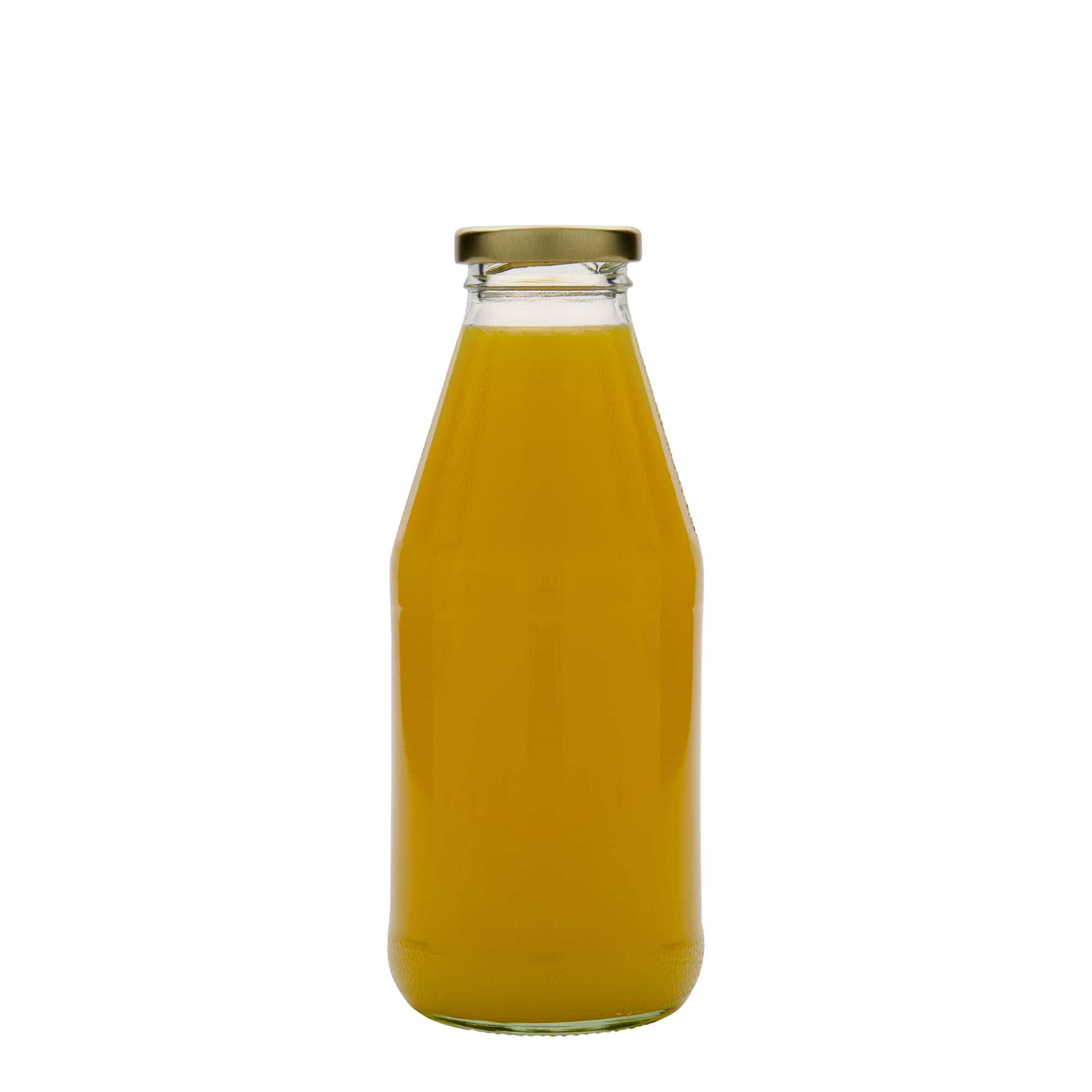 Univerzální lahev s širokým hrdlem 500 ml, sklo, ústí: Twist Off (TO 43)