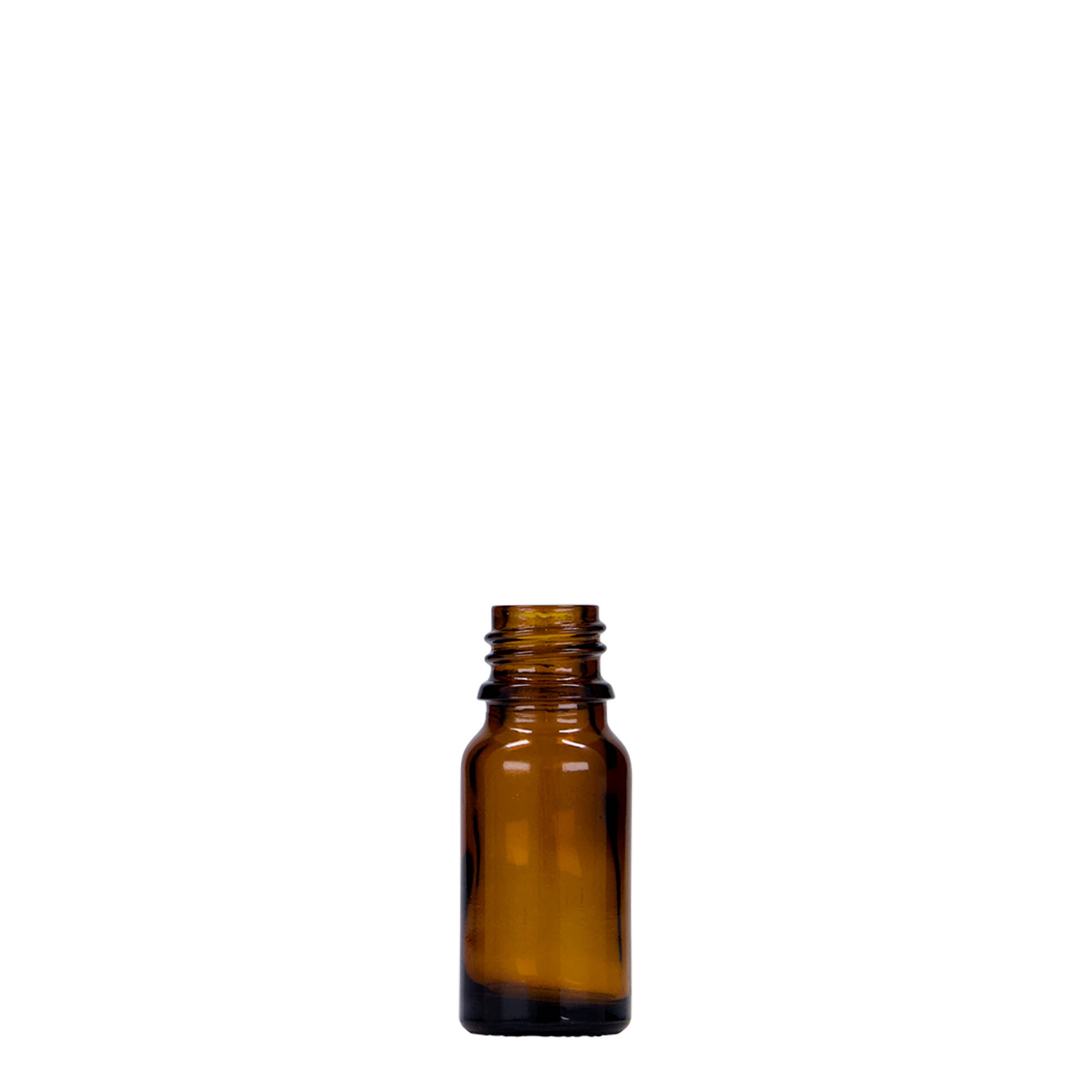 10 ml lékovka, sklo, hnědá, hrdlo: DIN 18 10 ml lékovka, sklo, hnědá, hrdlo: DIN 18