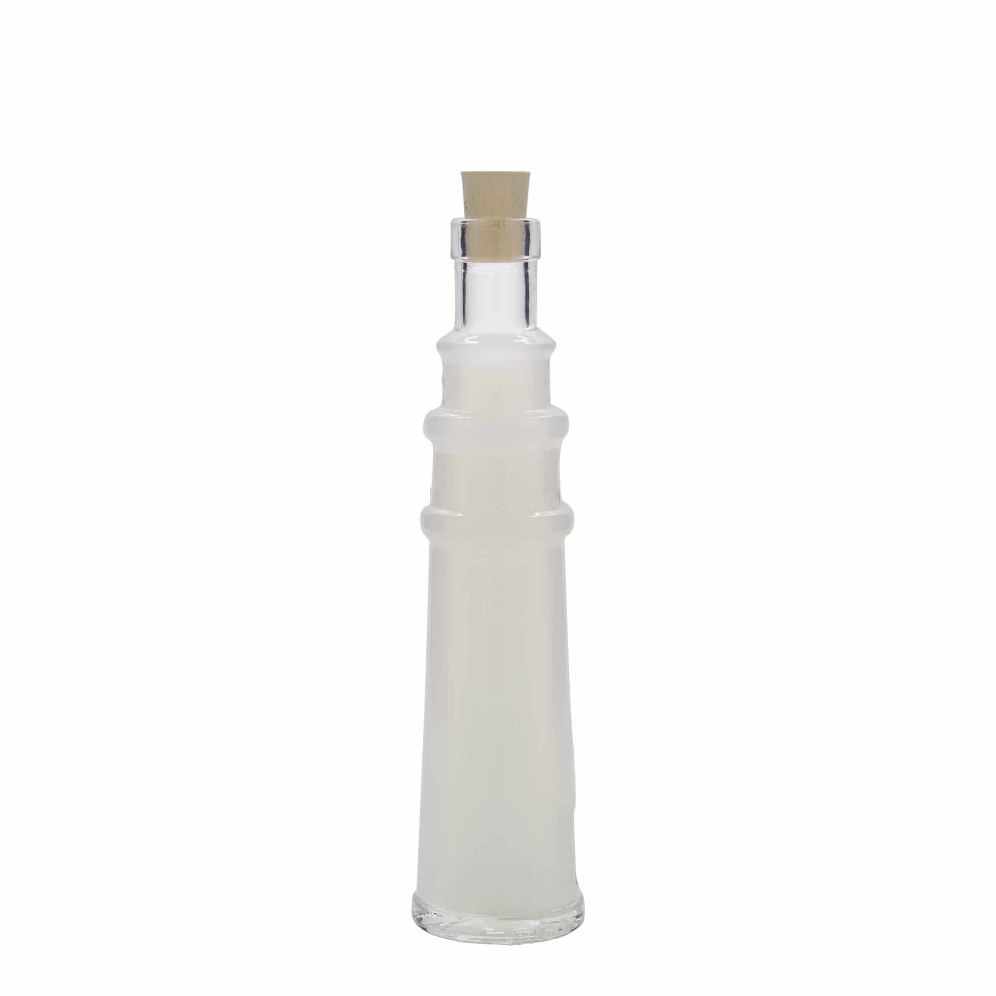 Skleněná lahev 100 ml 'Maják', uzávěr: korek