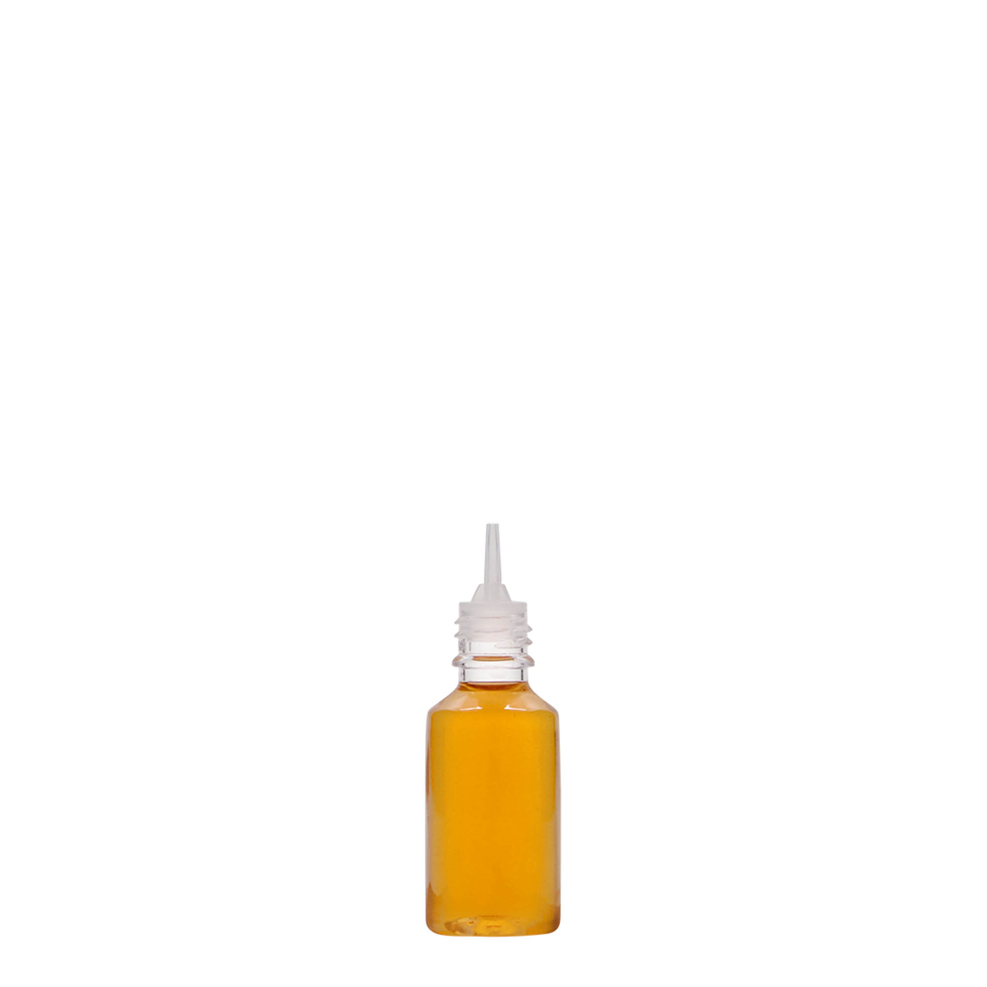 PET lahev 10 ml 'E-Liquid' s odtrhávacím kroužkem a dětskou pojistkou, plast, uzávěr: šroubovací uzávěr
