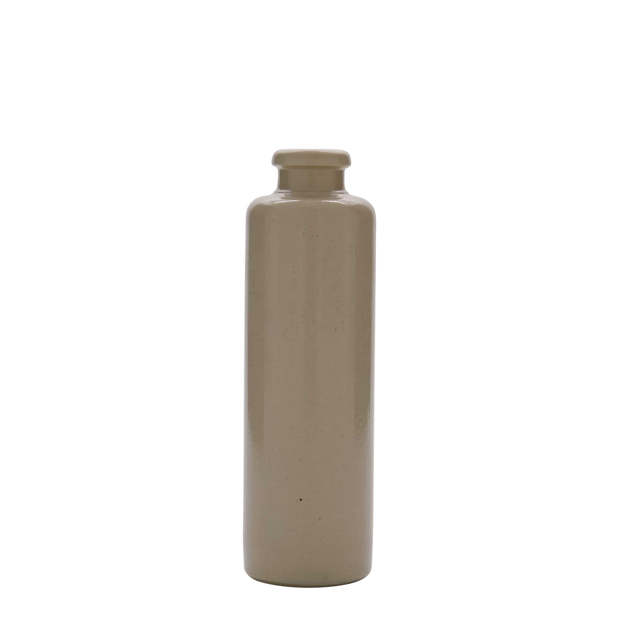 Hliněný džbán 200 ml, keramika, béžový, uzávěr: korek Hliněný džbán 200 ml, keramika, béžový, uzávěr: korek