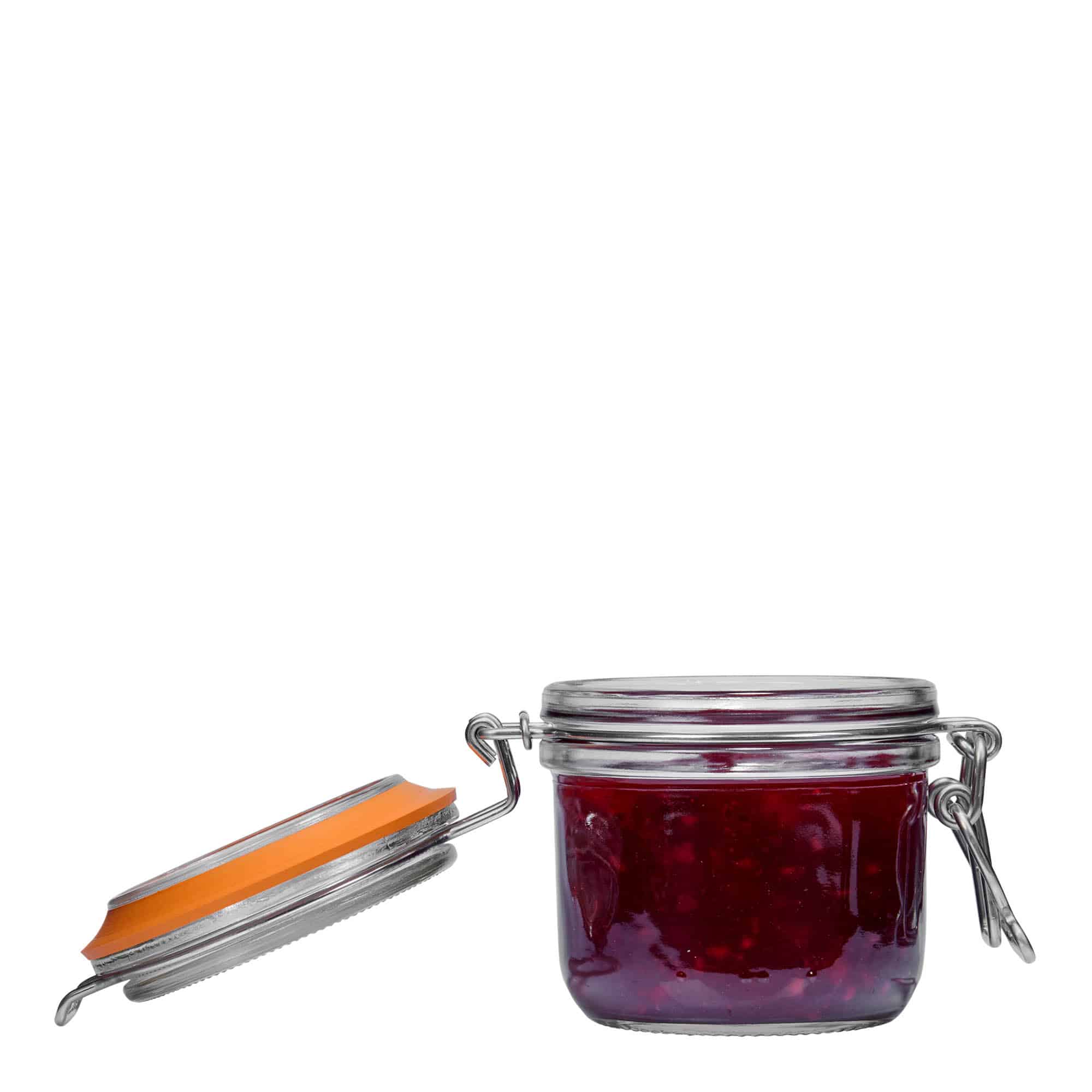 200 ml zavařovací sklenice s drátěným uzávěrem 'Le Parfait Super Terrine', hrdlo: drátěný uzávěr