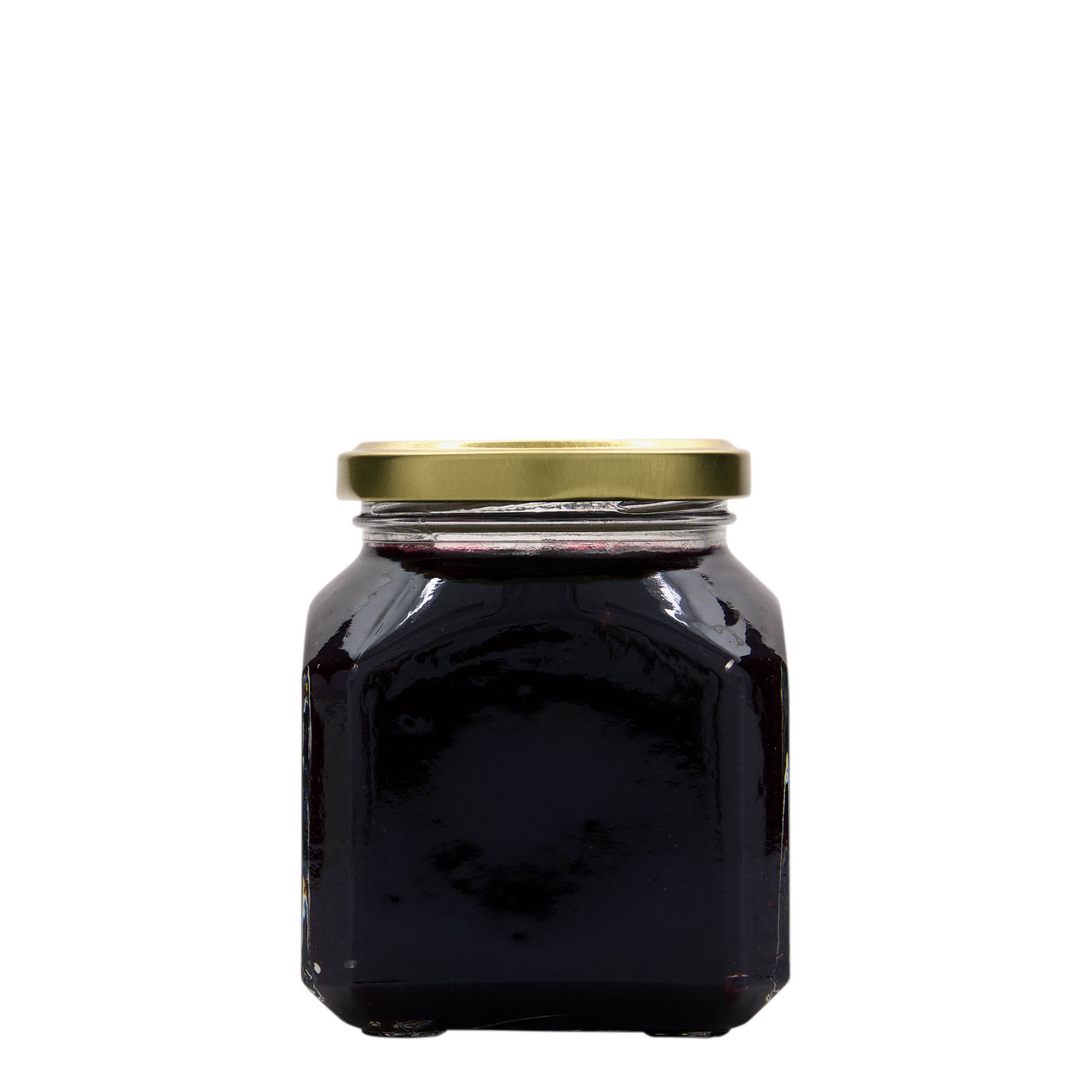 314 ml čtvercová sklenice 'Milán', hrdlo: Twist-Off (TO 63)