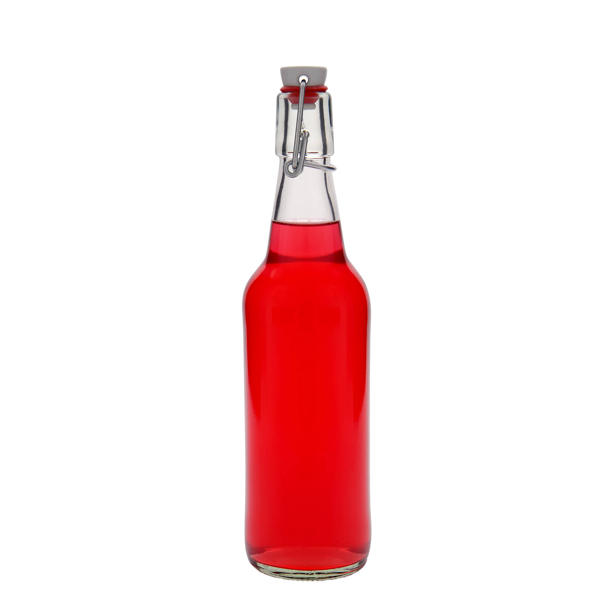 500 ml pivní láhev, sklo, hrdlo: uzávěr s pákou