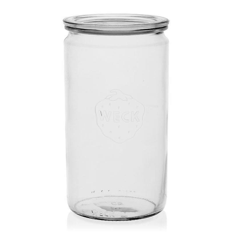 Sklenice WECK válcový tvar 1575 ml, uzávěr: kulatý okraj