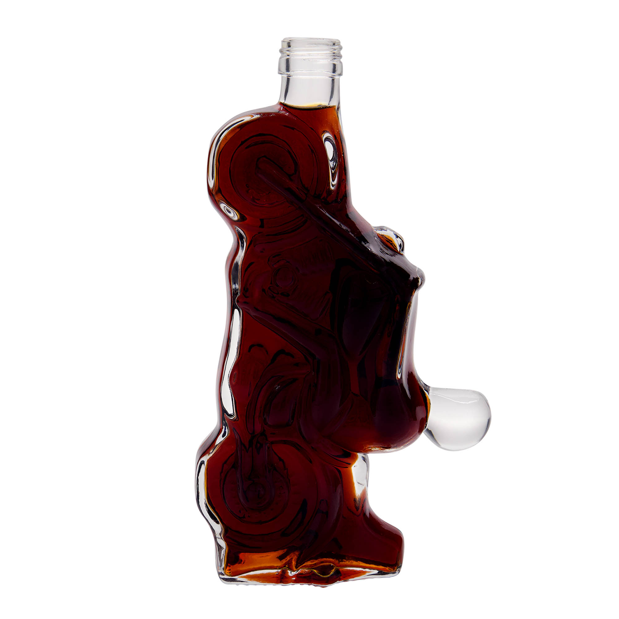 350 ml skleněná láhev 'Motocykl', hrdlo: PP 28