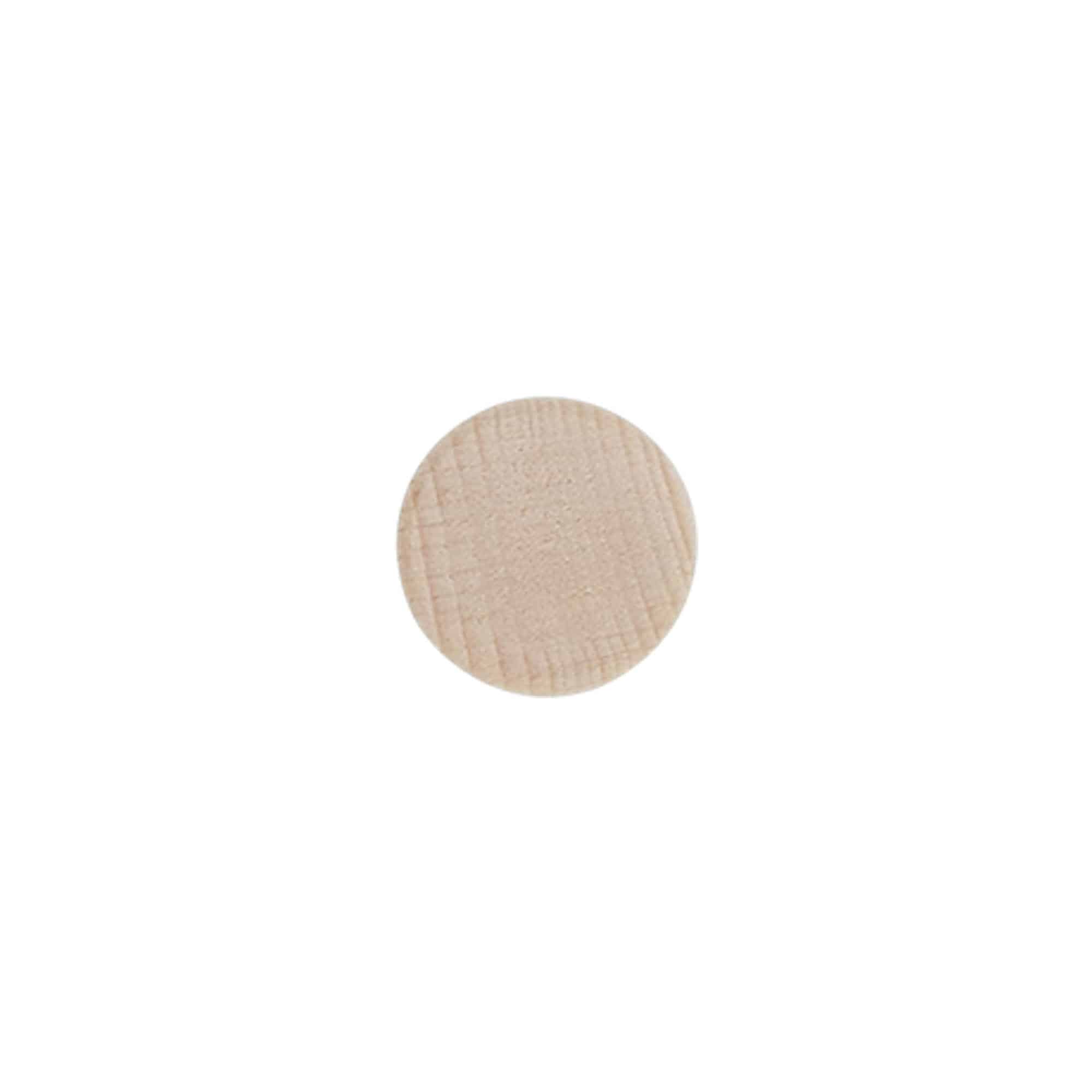 Korek s úchytem 14 mm, dřevo/plast, pro uzávěr: korek