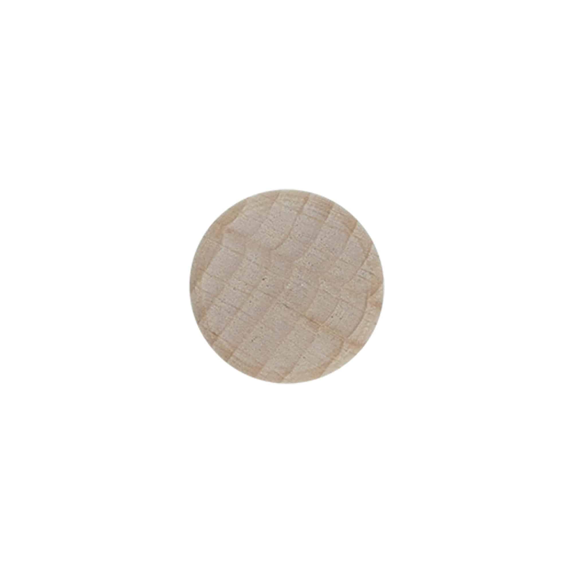 Korek s úchytem 19 mm, dřevo/plast, pro uzávěr: korek