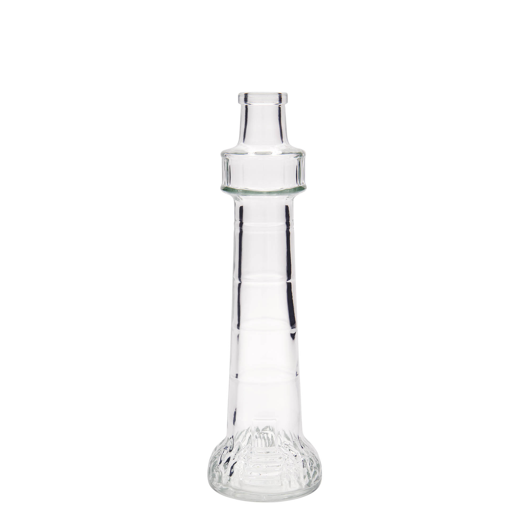200 ml skleněná láhev 'Leuchtturm', hrdlo: korek