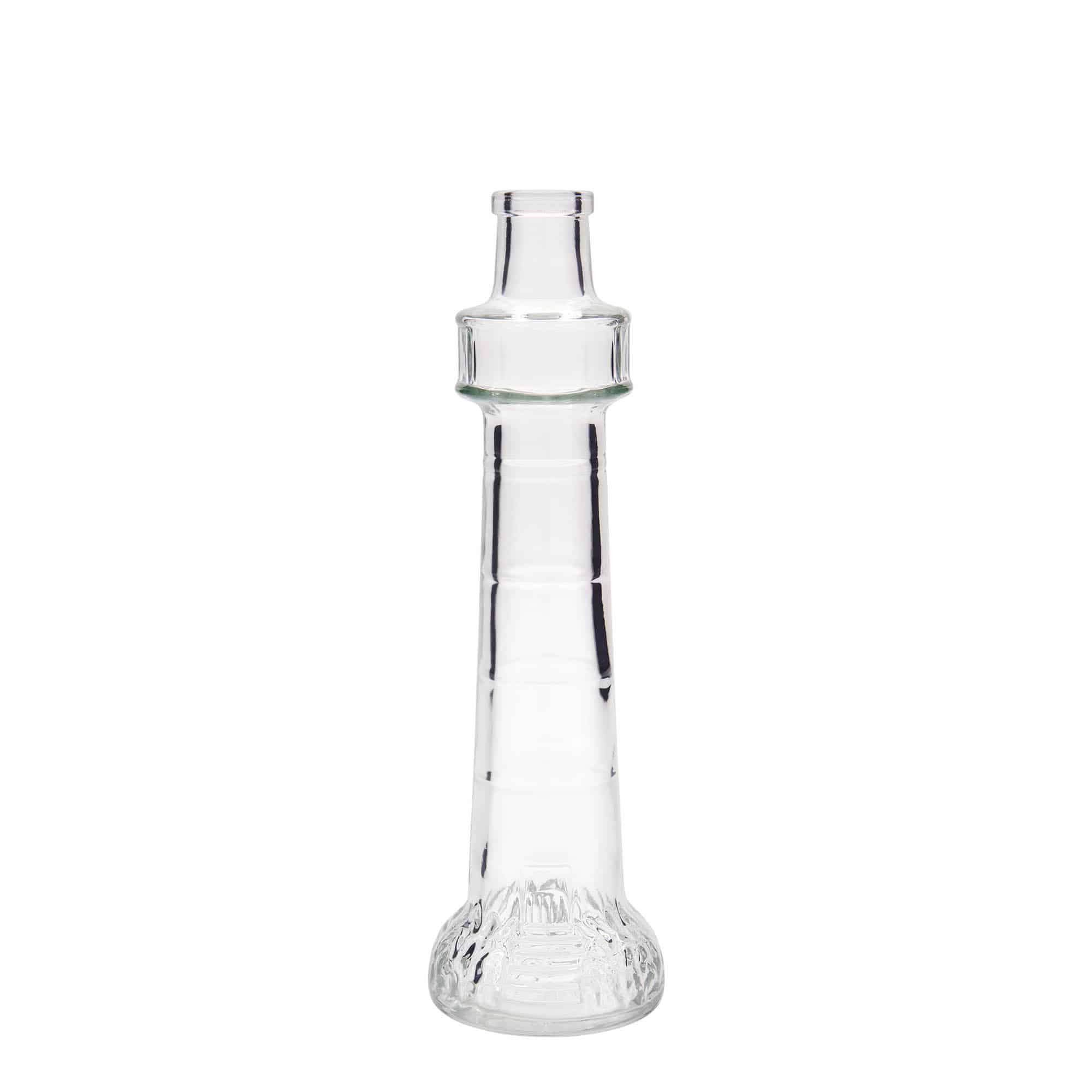 200 ml skleněná láhev „Leuchtturm“, hrdlo: korek