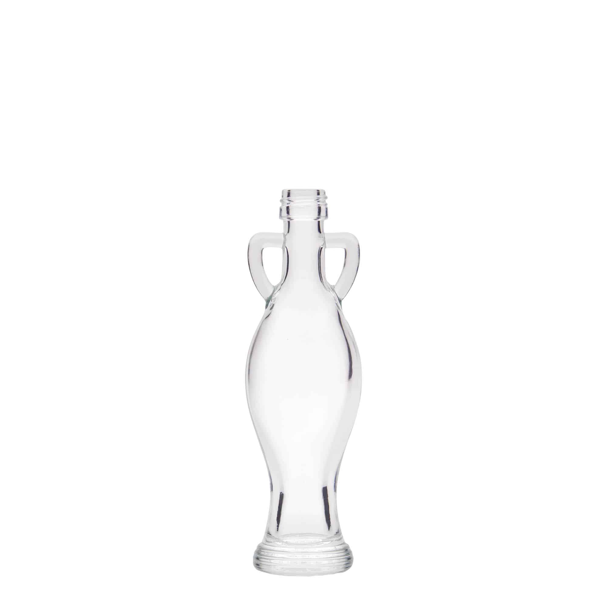Skleněná lahev 40 ml 'Amphore', uzávěr: PP 18 Skleněná lahev 40 ml 'Amphore', uzávěr: PP 18