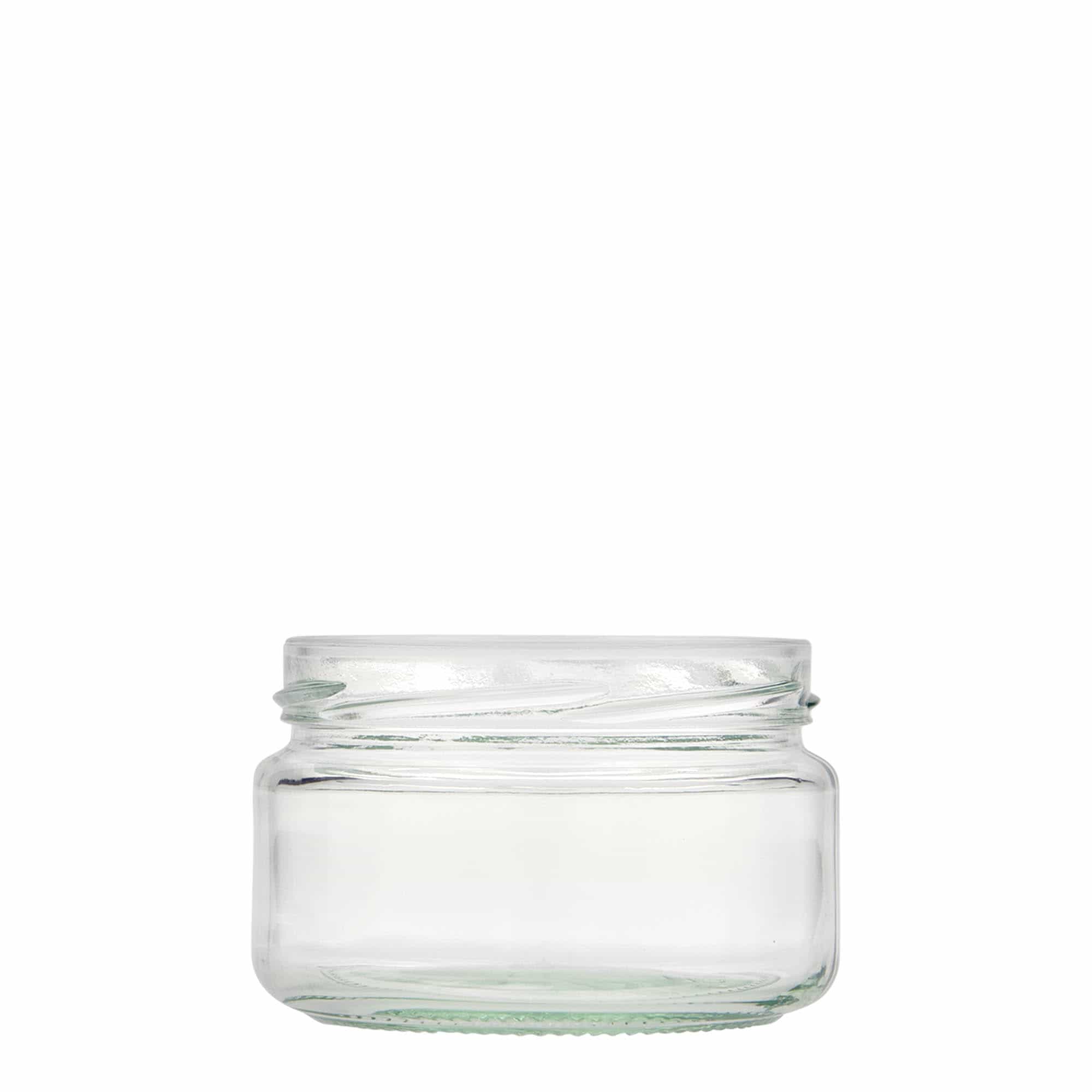 230 ml plochá kulatá sklenice, hrdlo: Twist-Off (TO 82)