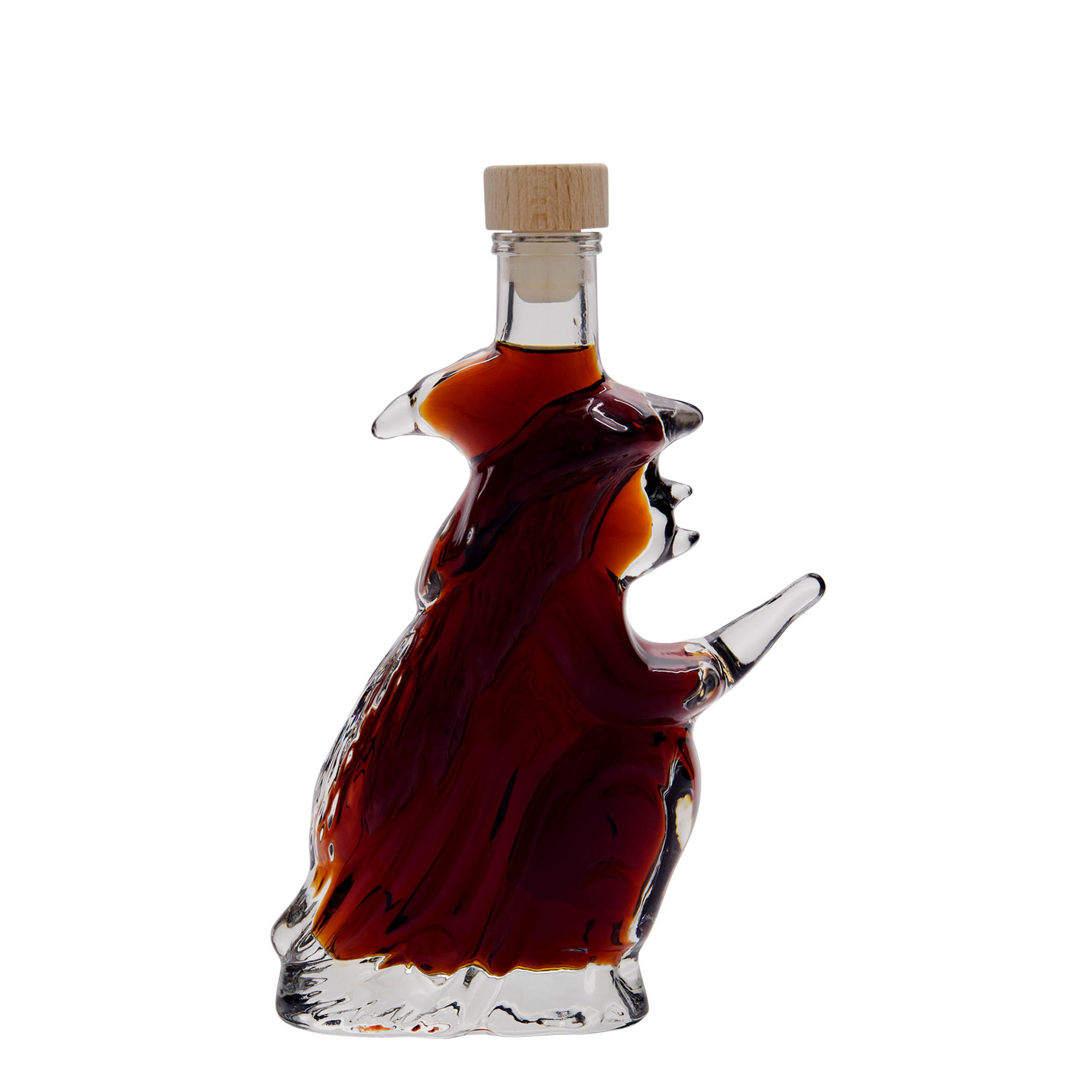 200 ml skleněná láhev „Hexe“, hrdlo: korek