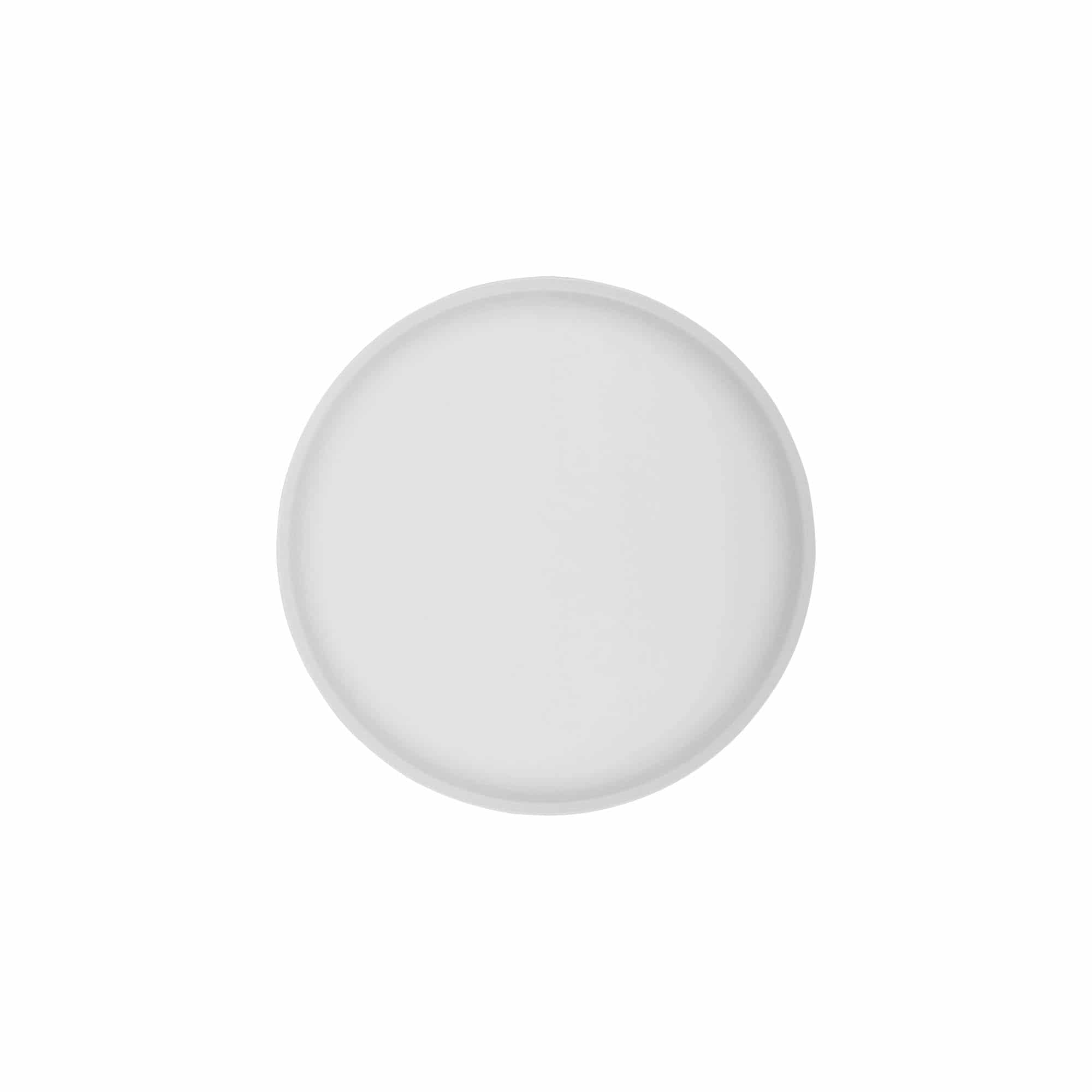 Šroubovací uzávěr 'Clear/Platin Edition', plast PP, bílý, pro ústí: 70/2P