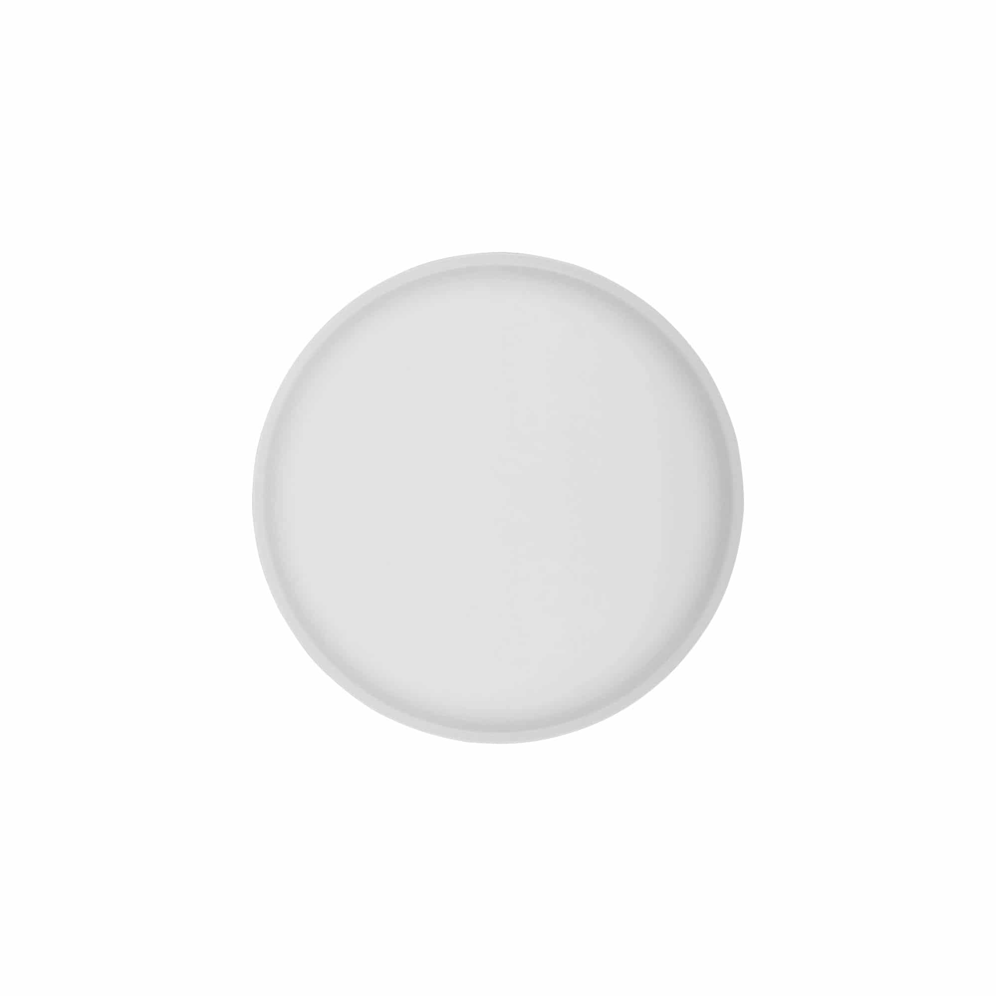 Uzávěr na šroubování 'Clear/Platin Edition', PP plast, bílý, pro hrdlo: 70/2P