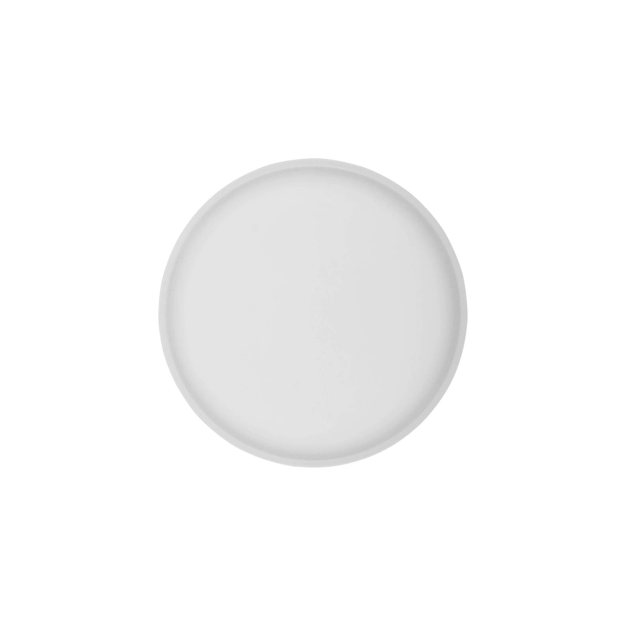 Uzávěr na šroubování „Clear/Platin Edition“, PP plast, bílý, pro hrdlo: 70/2P