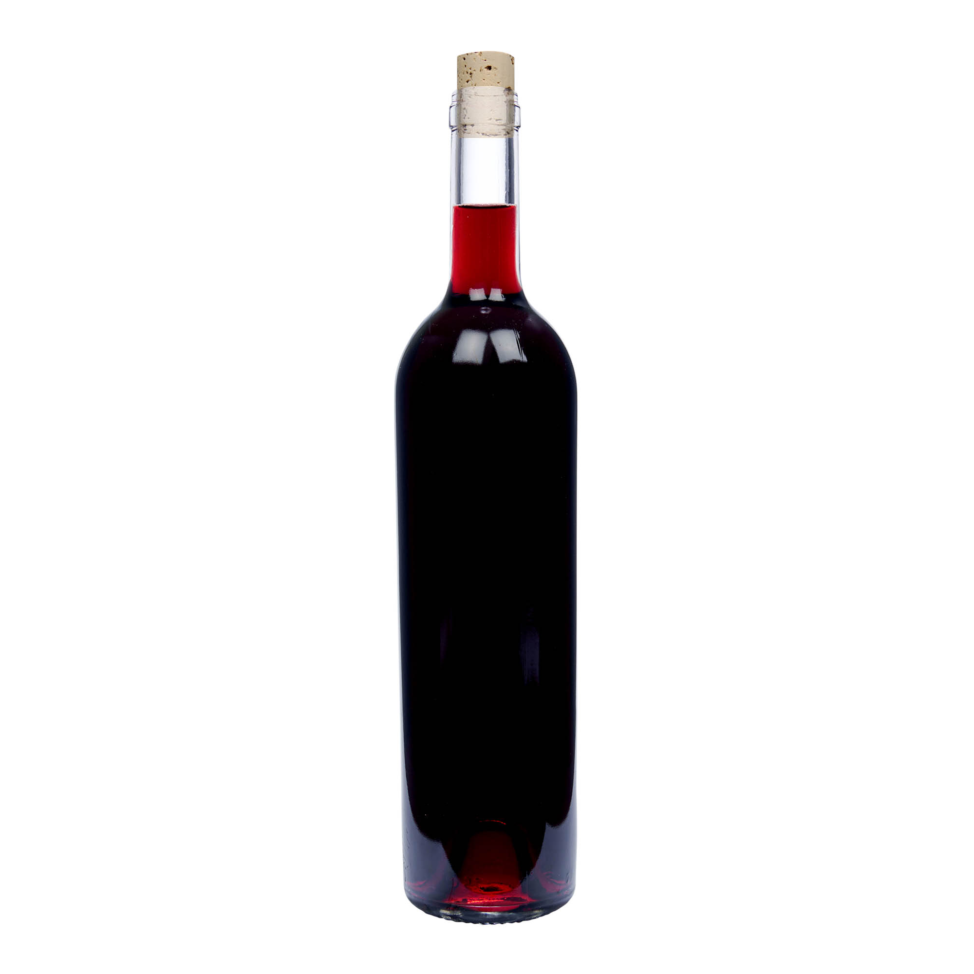 750 ml láhev na víno 'Liberty', hrdlo: korek 750 ml láhev na víno 'Liberty', hrdlo: korek