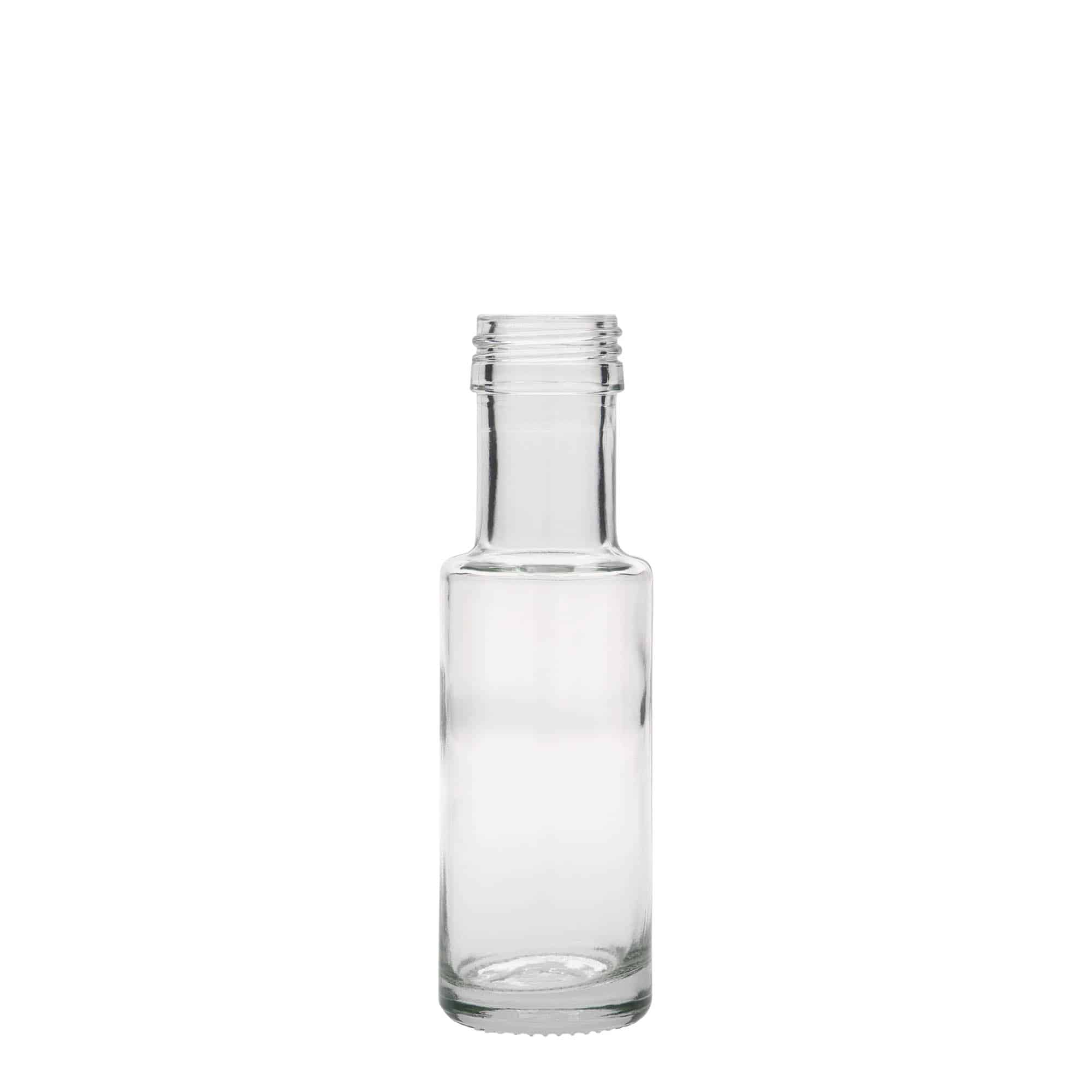 Skleněná lahev 100 ml 'Dorica', uzávěr: PP 31,5 Skleněná lahev 100 ml 'Dorica', uzávěr: PP 31,5